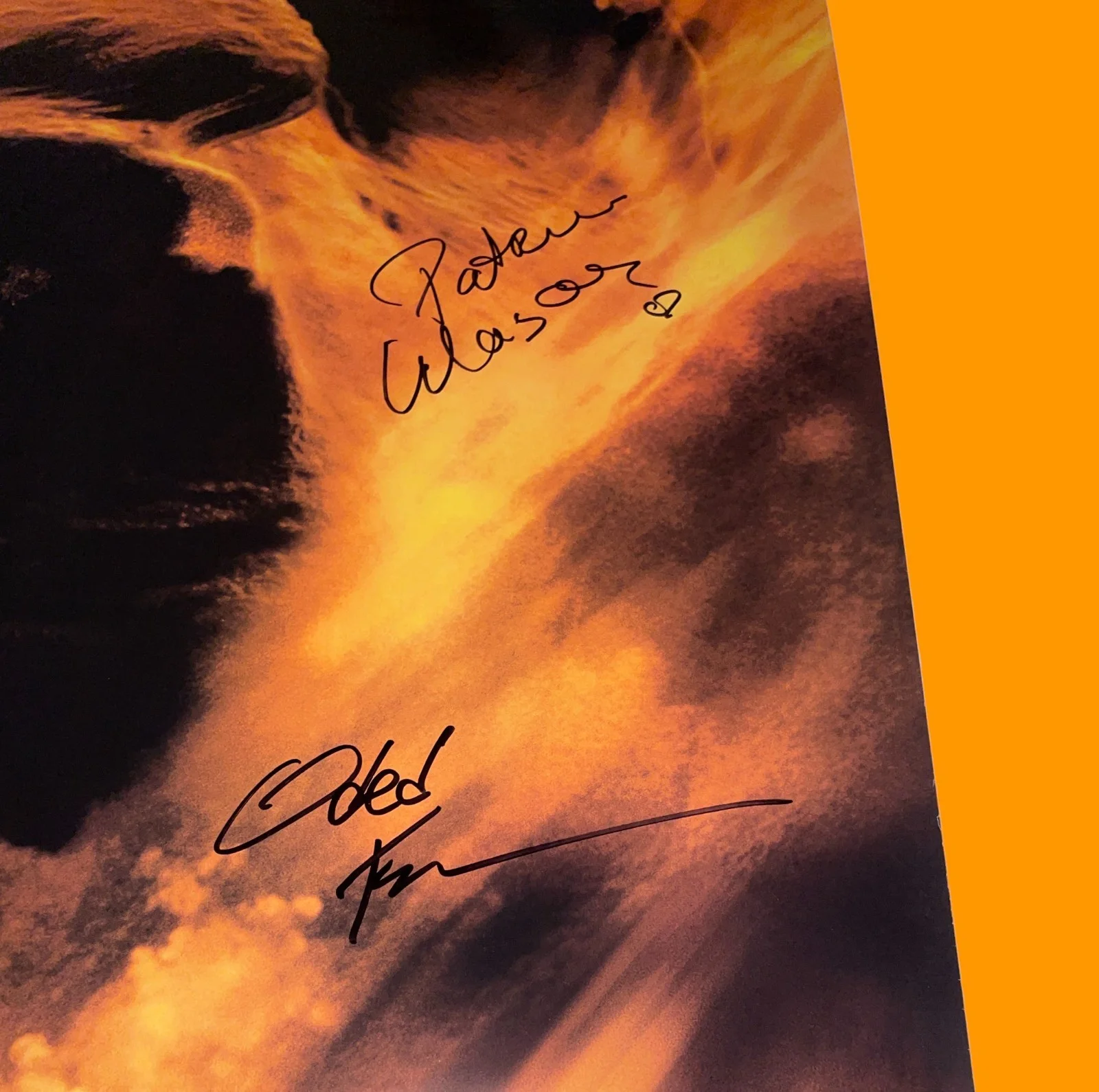 Brendan Fraser, John Hannah, Oded Fehr, Patricia Velasquez — Brendan Fraser +3 Signed 27x40 Mummy Original International DS Poster JSA COA, изображение 3