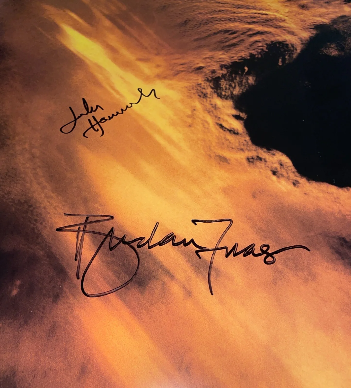 Brendan Fraser, John Hannah, Oded Fehr, Patricia Velasquez — Brendan Fraser +3 Signed 27x40 Mummy Original International DS Poster JSA COA, изображение 2
