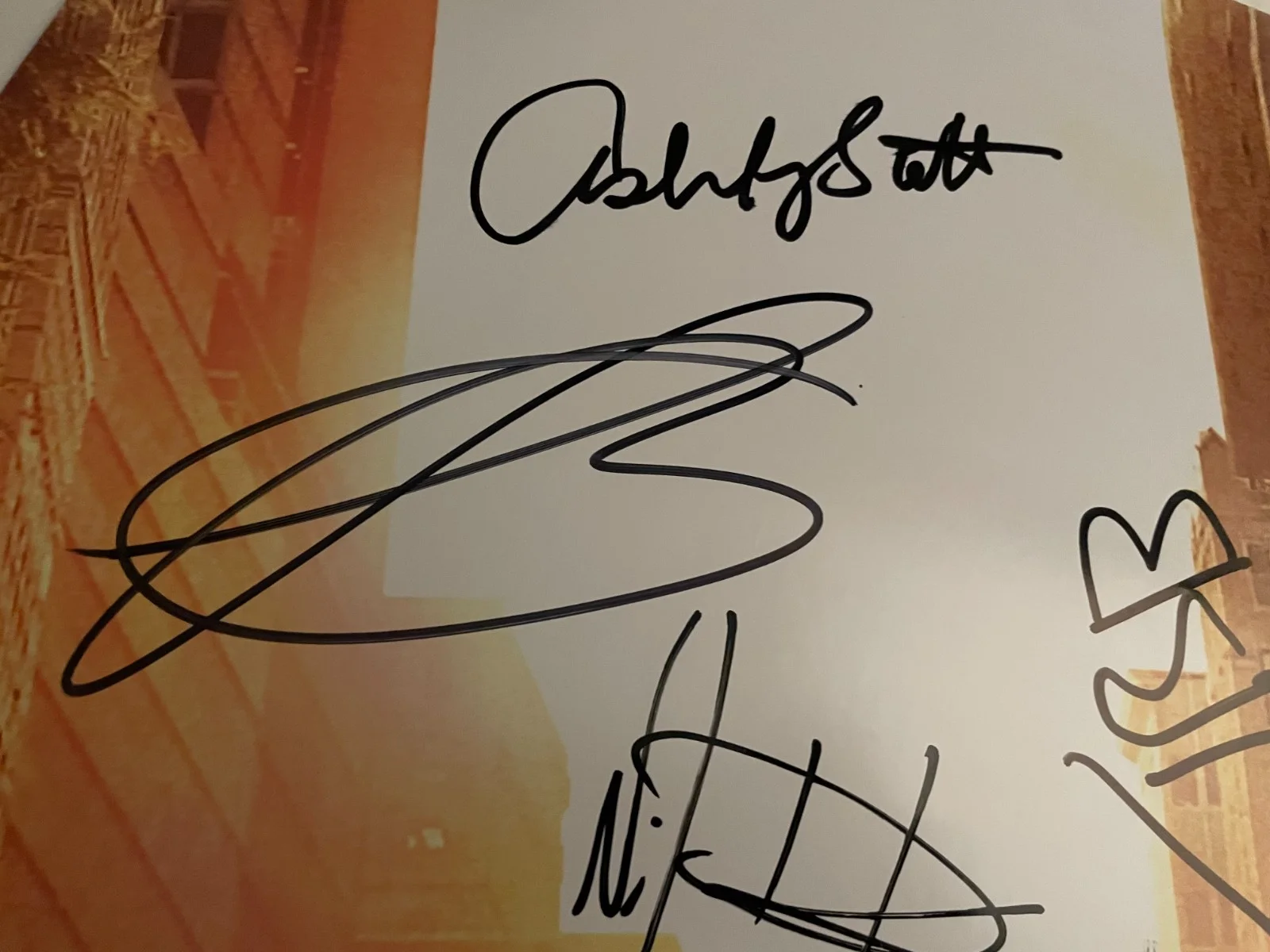 Ashley Johnson, Troy Baker — Troy Baker & Ashley Johnson +5 Signed 24x36 Last of Us Autograph Poster JSA COA, image 3