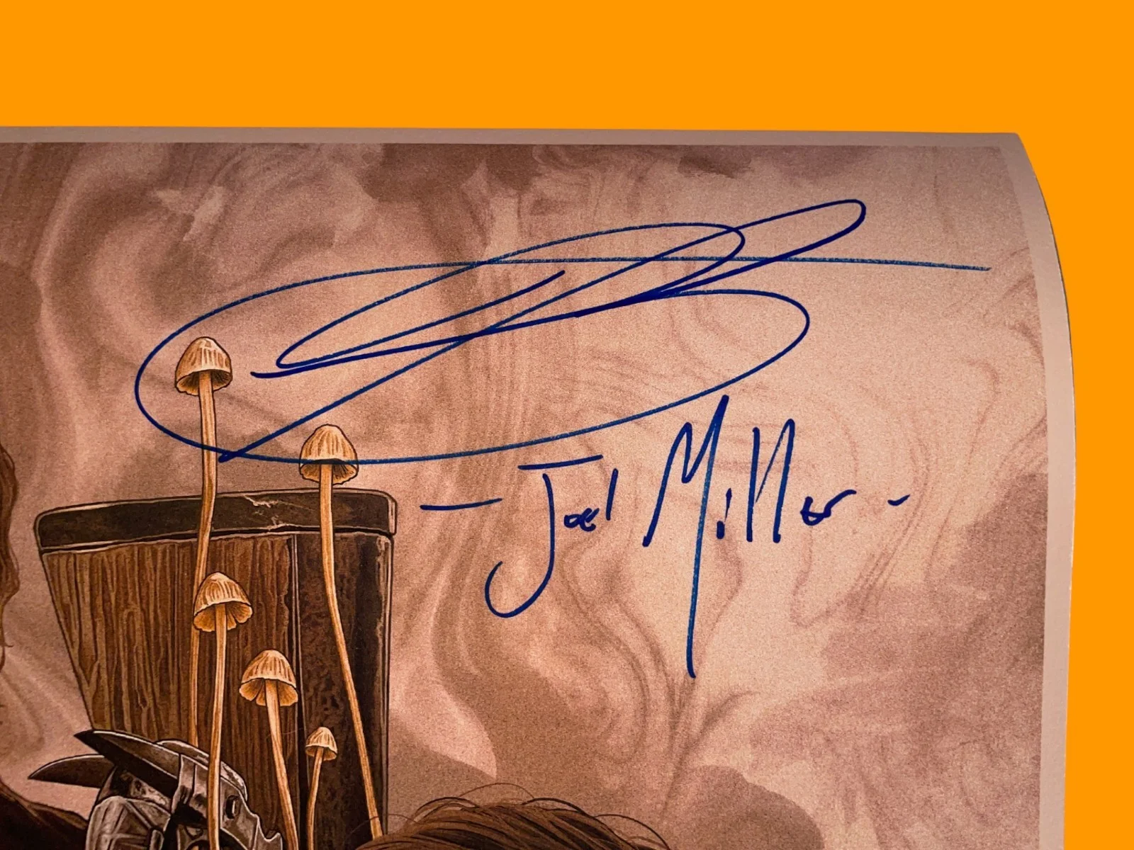 Ashley Johnson, Troy Baker — Troy Baker & Ashley Johnson Signed 16x24 Last of Us Endure/Survive Print JSA COA, изображение 4