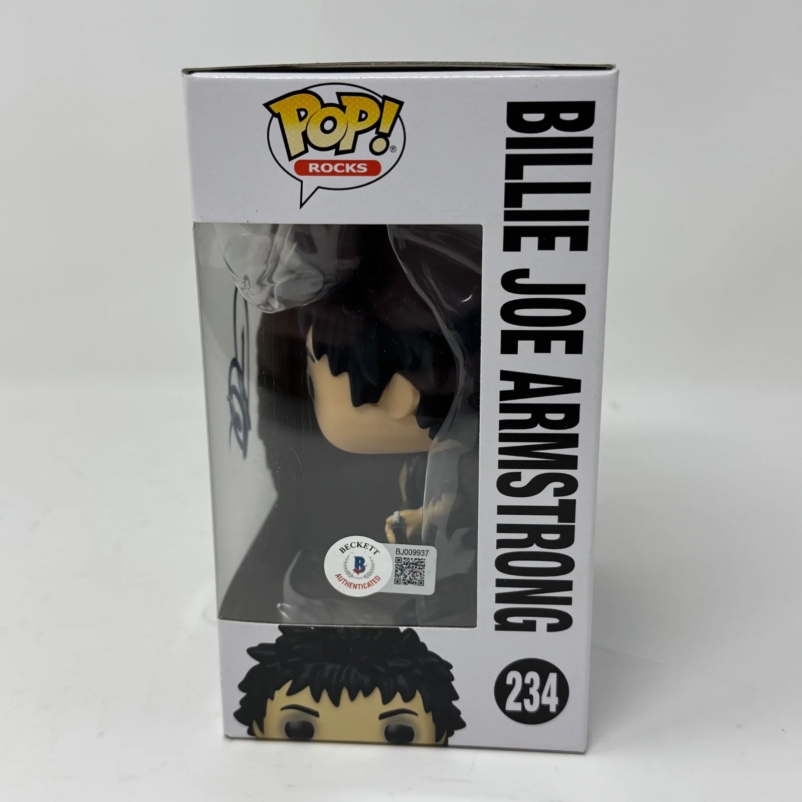 Billie Joe Armstrong Green Day Signed Funko Pop Rocks Autograph Beckett BAS COA, image 3
