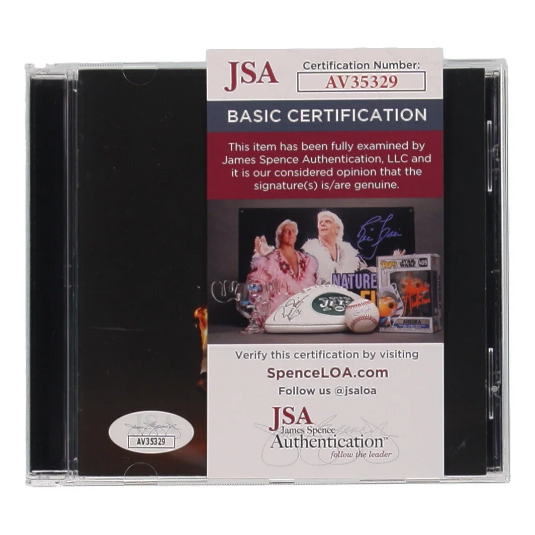 St Vincent Anne Clark Autographed CD Insert JSA COA All Born Screaming CD Album!, изображение 2