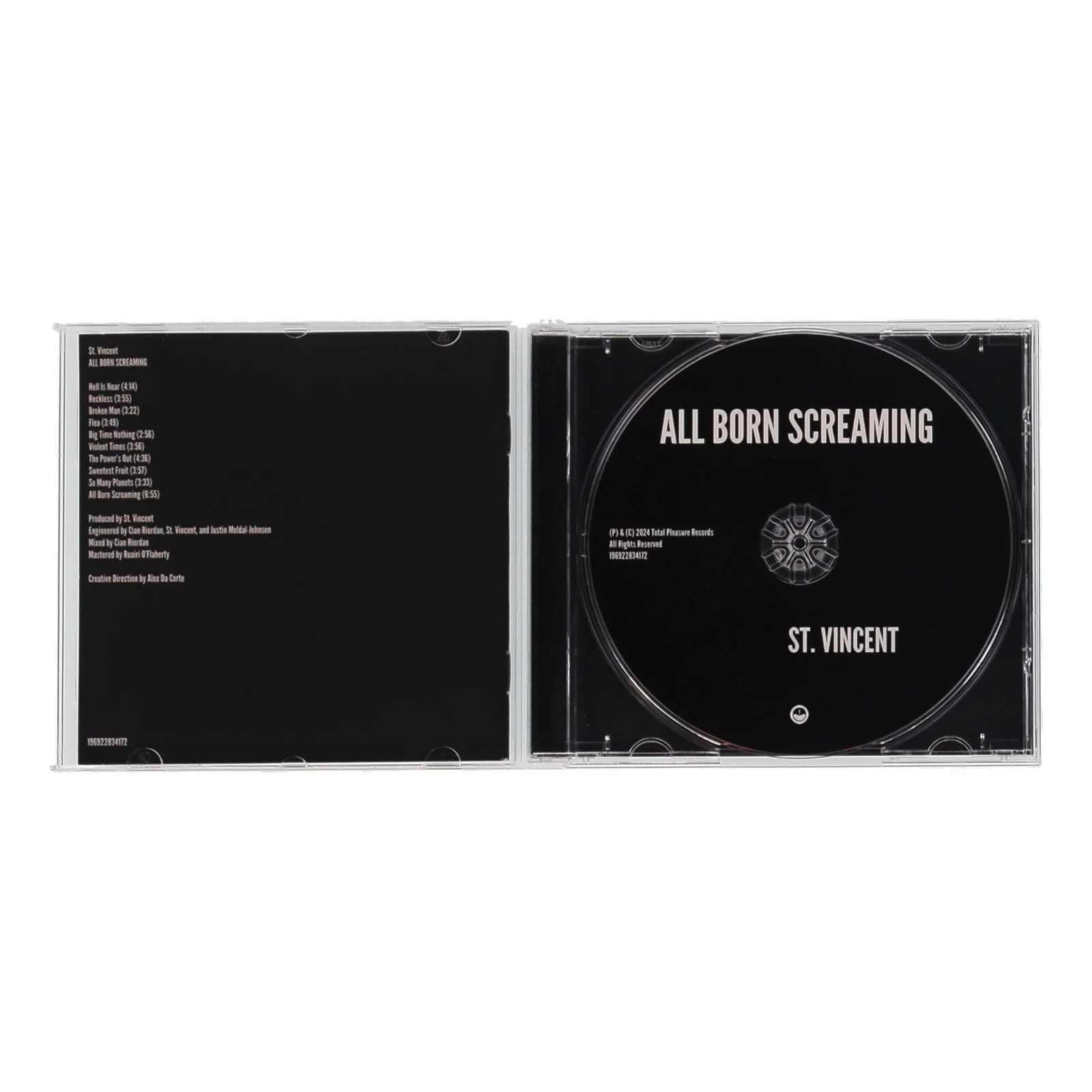 St Vincent Anne Clark Autographed CD Insert JSA COA All Born Screaming CD Album!, изображение 3