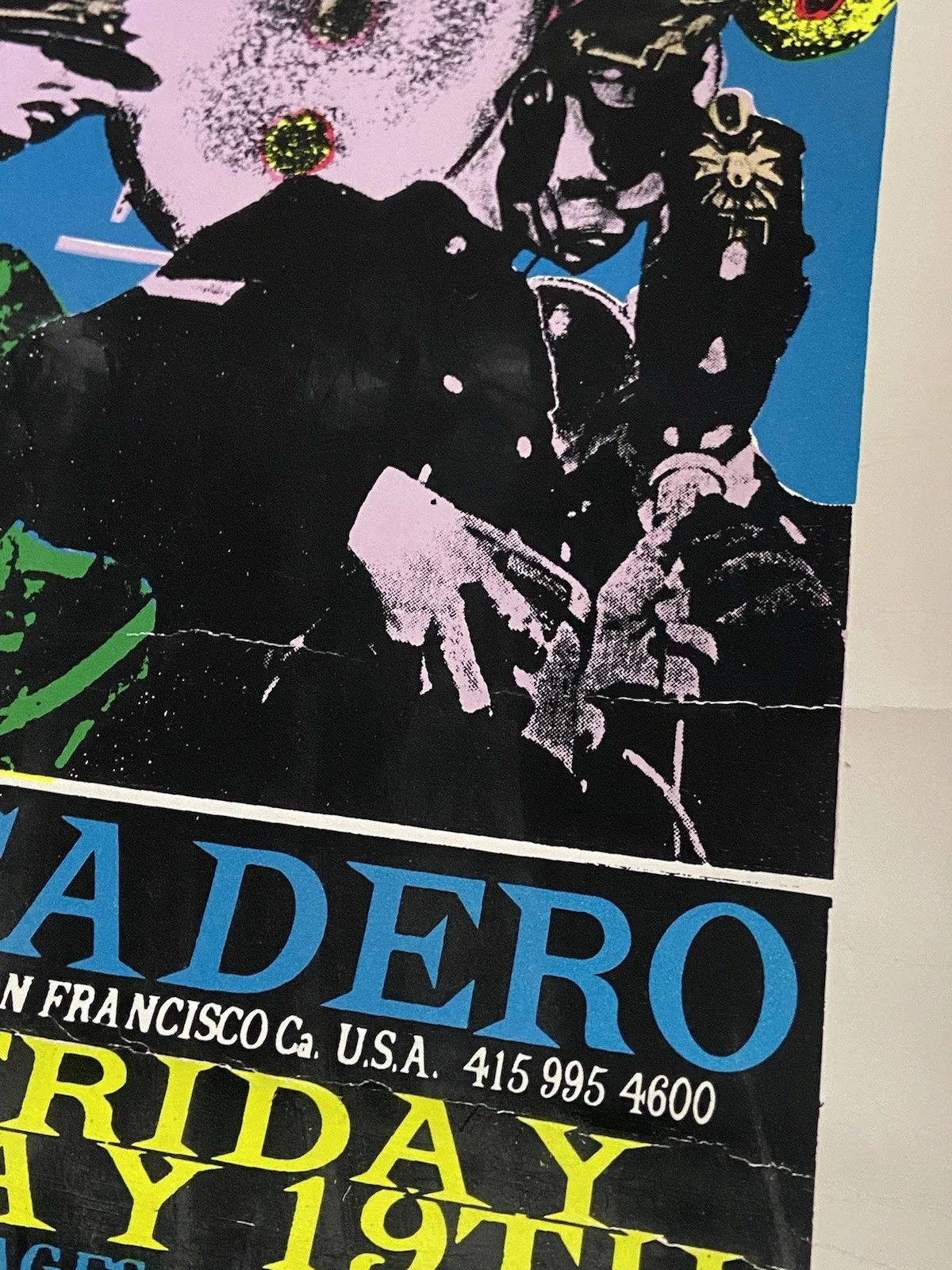 Ned's Atomic Dustbin 90s Show Tour Poster San Francisco, image 4