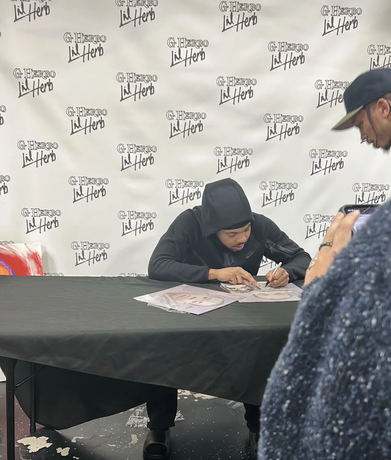 G- Herbo “Lil Herb” Vinyl (2025). New - Autographed, image 3