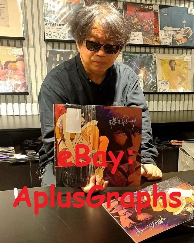 SHINICHIRO WATANABE... Cowboy Bebop 2 Vinyl / LP (Rare) SIGNED + Pics #3, image 2