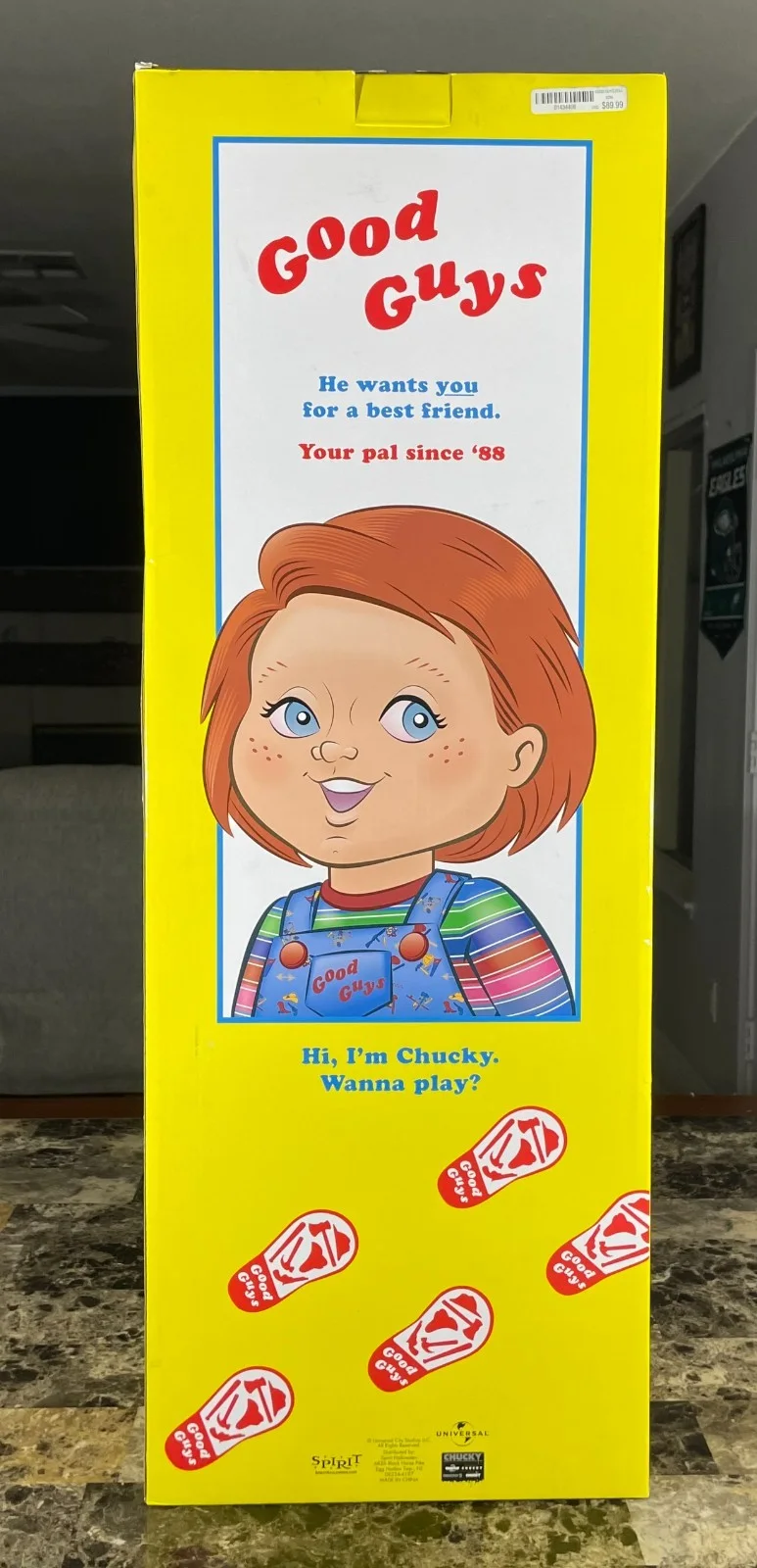 Alex Vincent — Alex Vincent & Edan Gross Signed Good Guys Chucky Doll 30" Replica Auto JSA COA, изображение 4