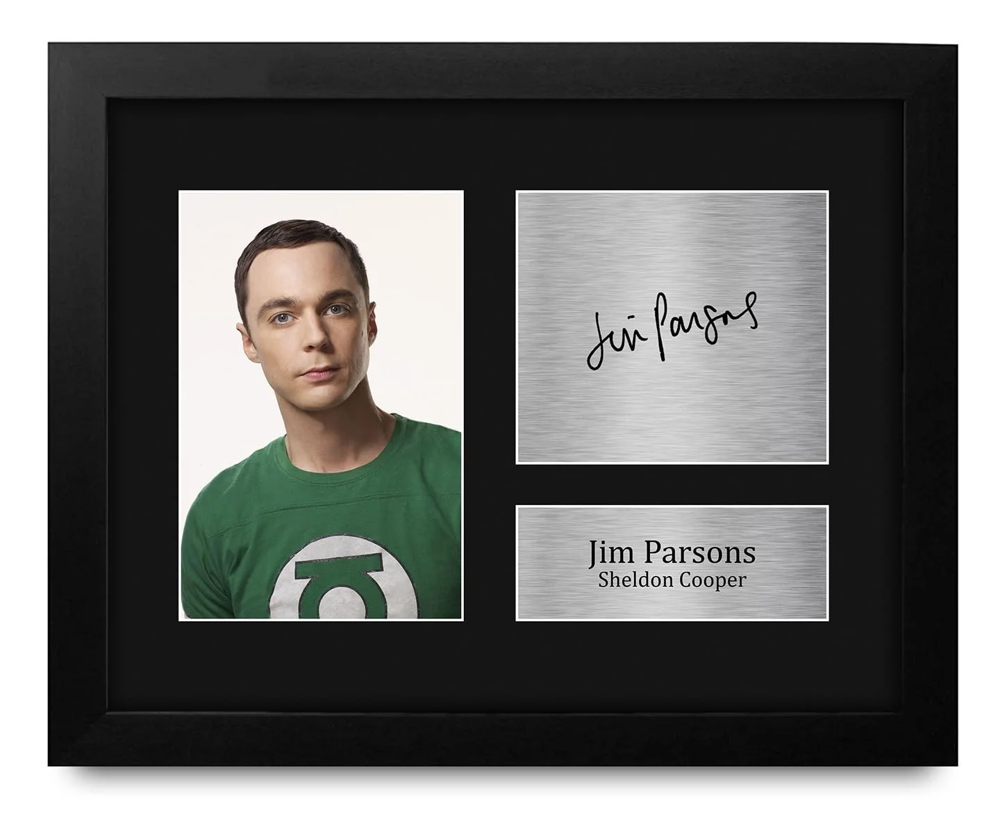 JIM PARSONS — HWC Trading Jim Parsons Big Bang Theory Sheldon Cooper picture autograph TV FAN