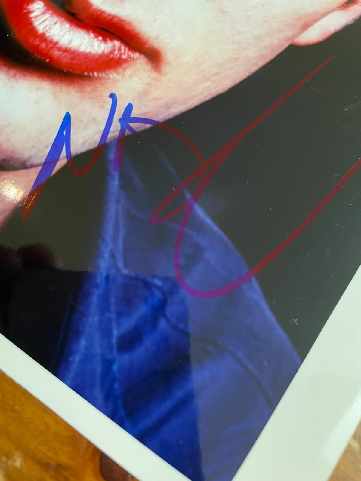 Nicholas Cage — Nicholas Cage Signed Autograph Signature 8x10 Color Glossy Photograph, image 2