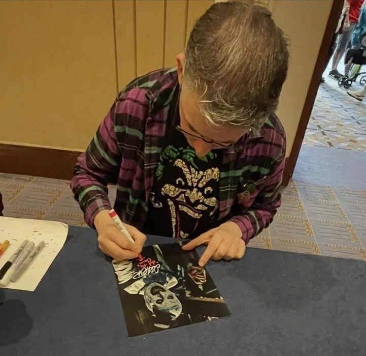 Art the Clown SIGNED 8x10 picture Terrifier David Howard Thornton Photo PROOF, изображение 3