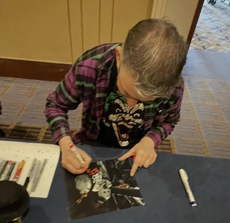 Art the Clown signed 8x10 picture Terrifier David Howard Thornton PHOTO PROOF, image 2