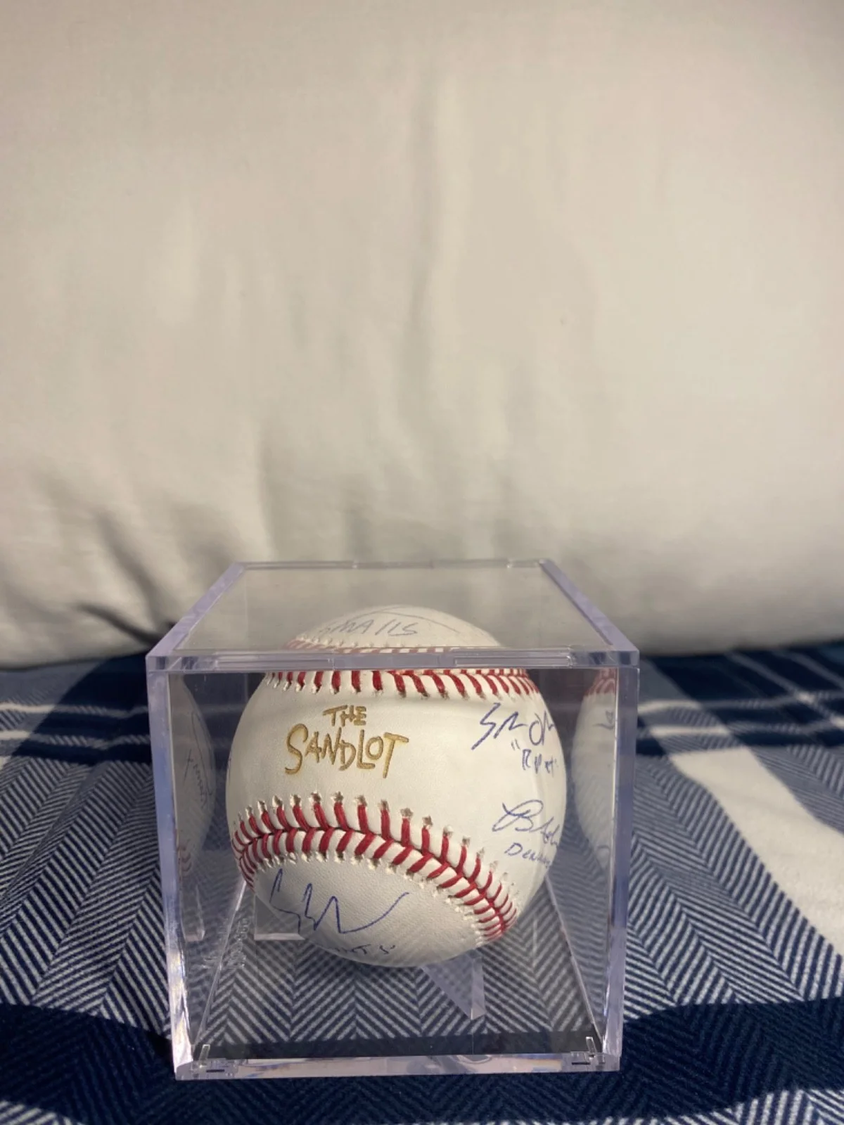 York, Guiry, Di Mattia, Obedzinski, Adams, Leopardi — "The Sandlot" Signed Cast Ball (Squints/Smalls/Yeah-Yeah/Timmy/Denunnez/Repeat), изображение 5