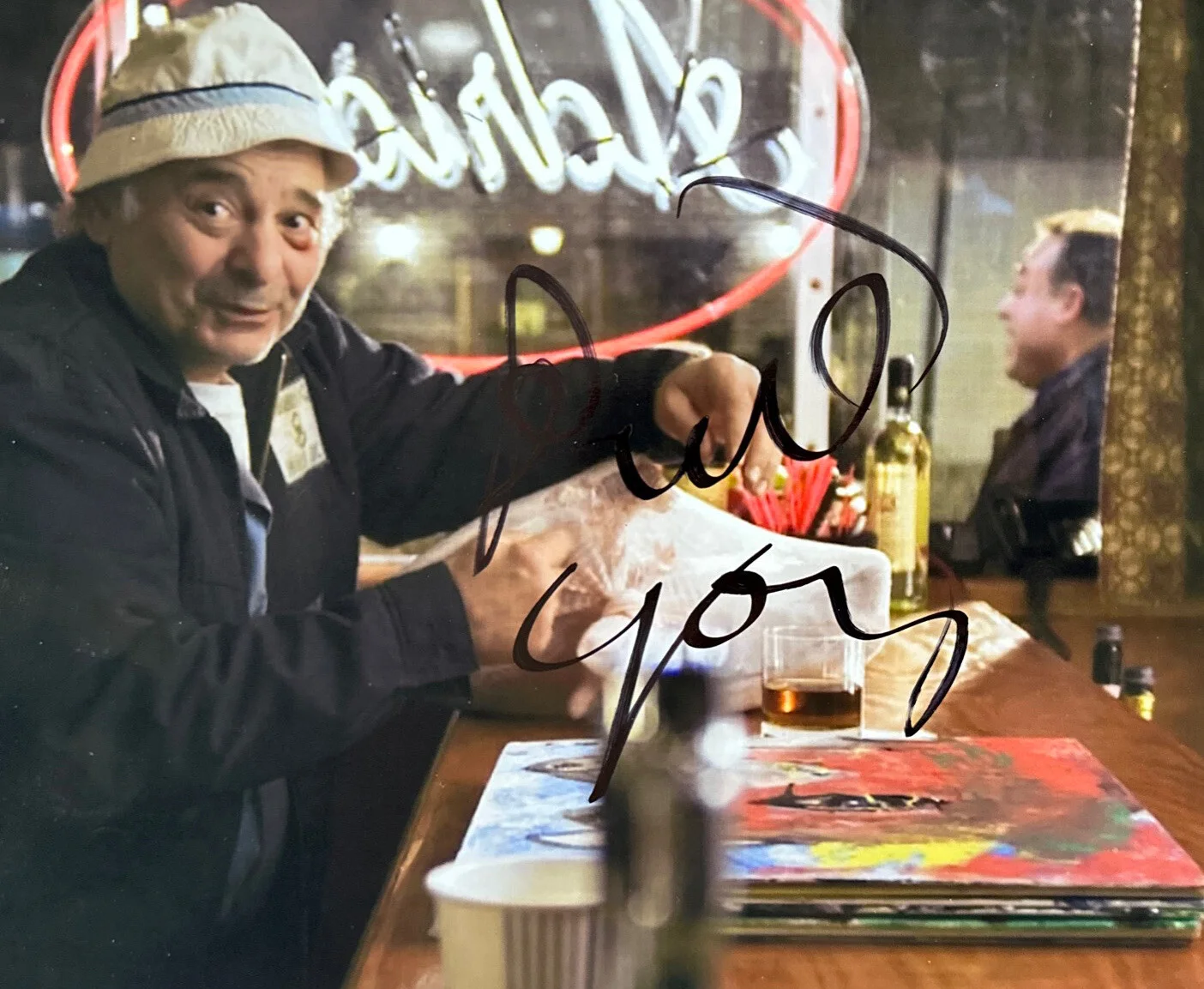 Burt Young — Burt Young signed Sylvester Stallone' Rocky Balboa' Paulie 8x10 photo - Proof