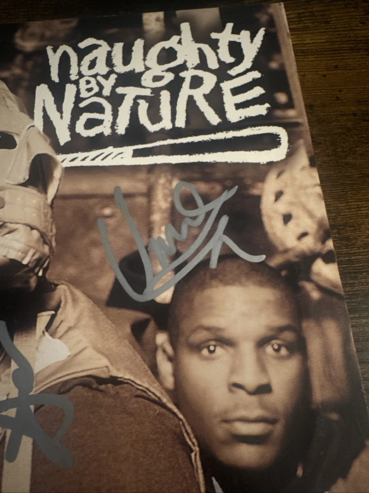 TREACH VIN Rock Kay Gee SIGNED Jamboree VINYL AUTOGRAPHED NAUGHTY BY NATURE, изображение 4