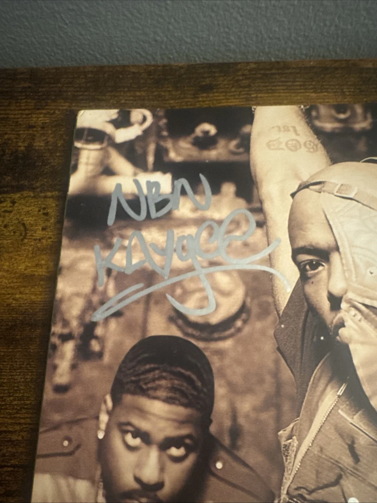 TREACH VIN Rock Kay Gee SIGNED Jamboree VINYL AUTOGRAPHED NAUGHTY BY NATURE, изображение 5