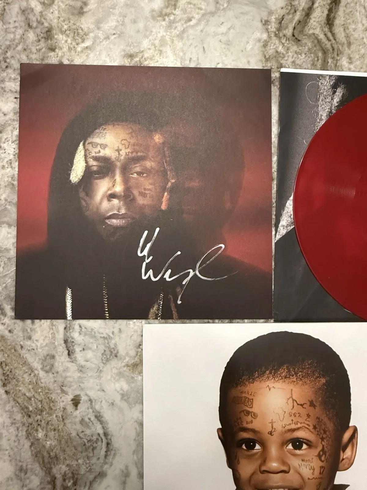 Lil Wayne Autographed Signed Vinyl Record Carter 6, image 2