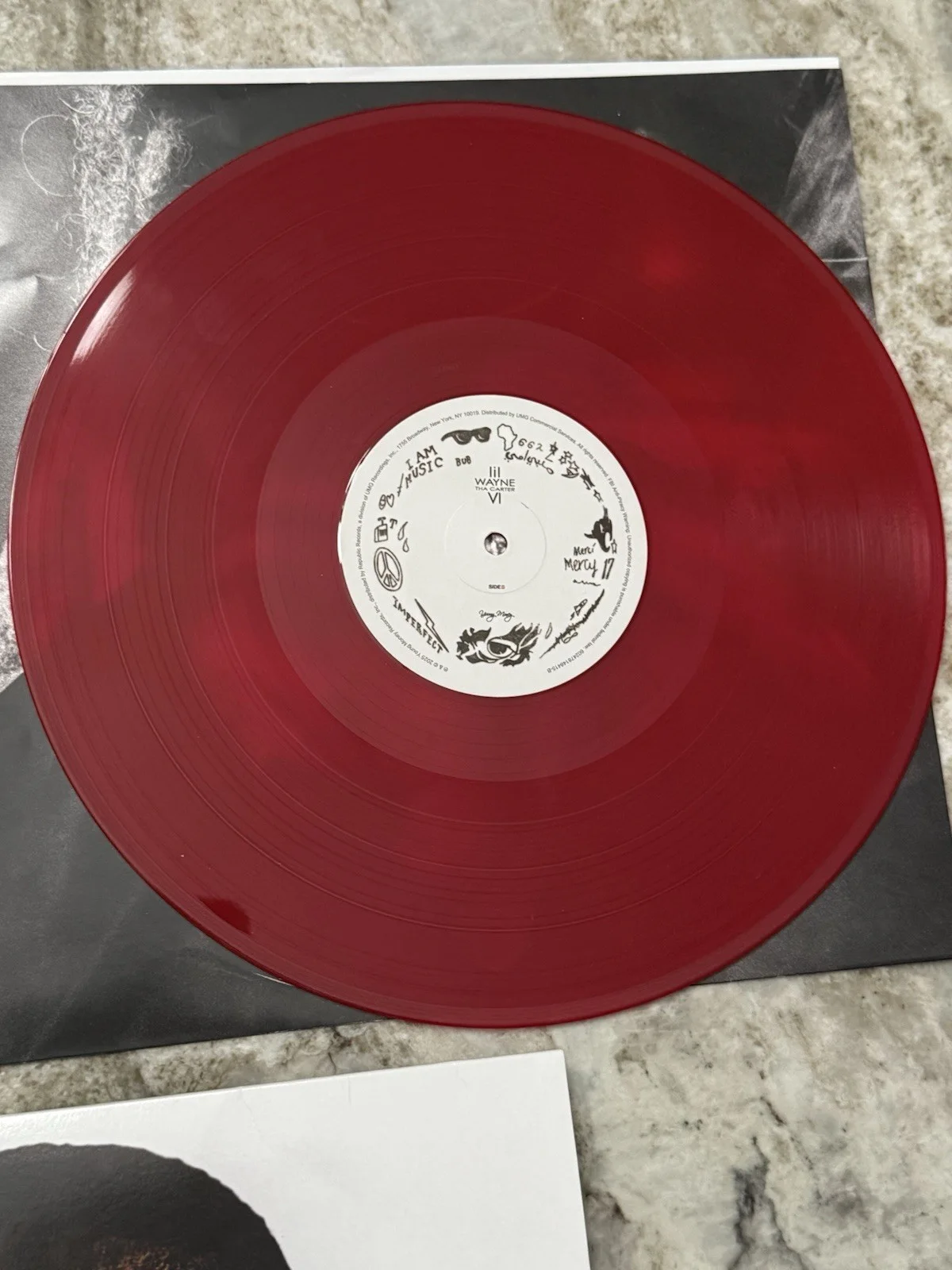 Lil Wayne Autographed Signed Vinyl Record Carter 6, image 4