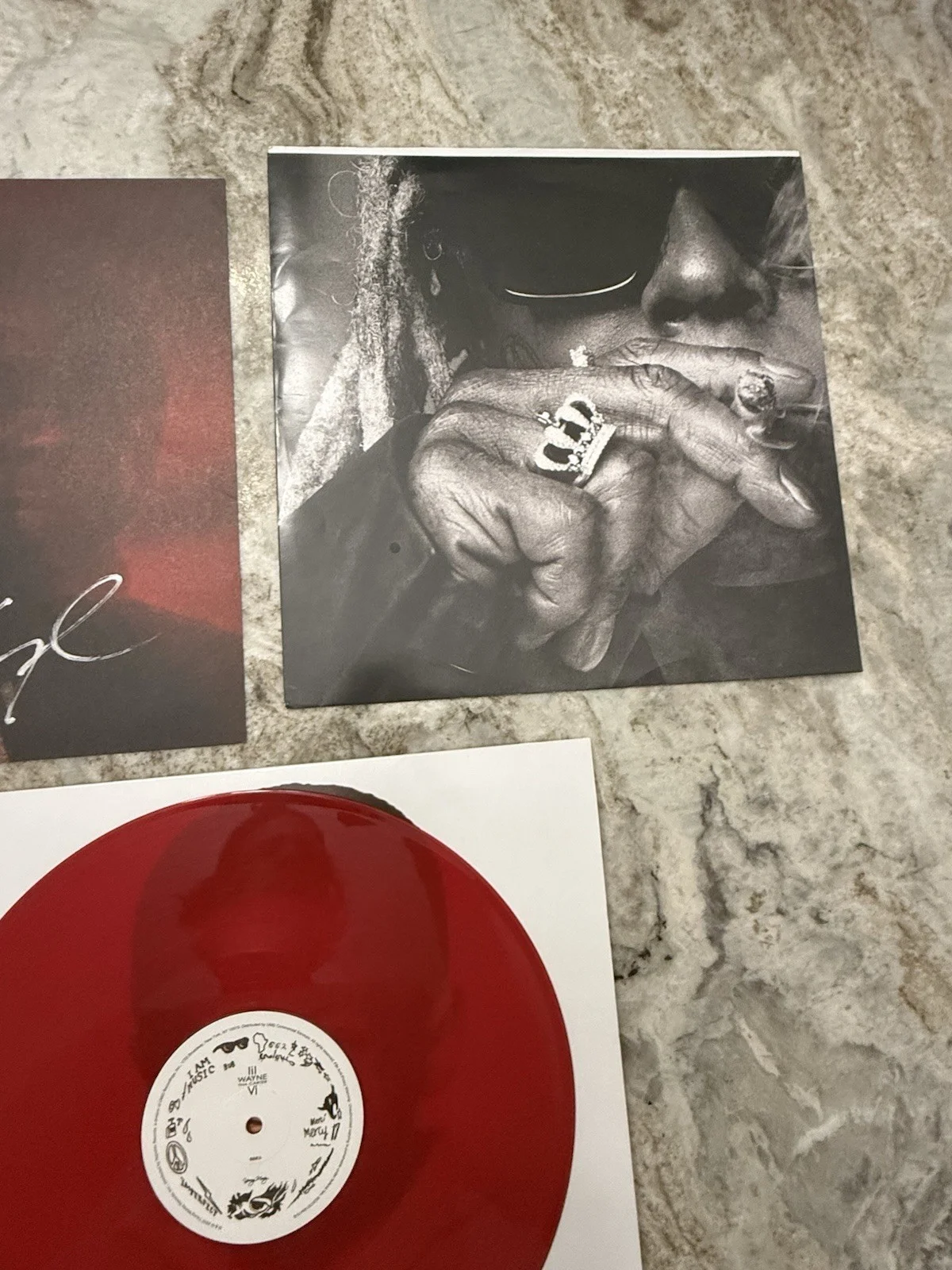 Lil Wayne Autographed Signed Vinyl Record Carter 6, image 5