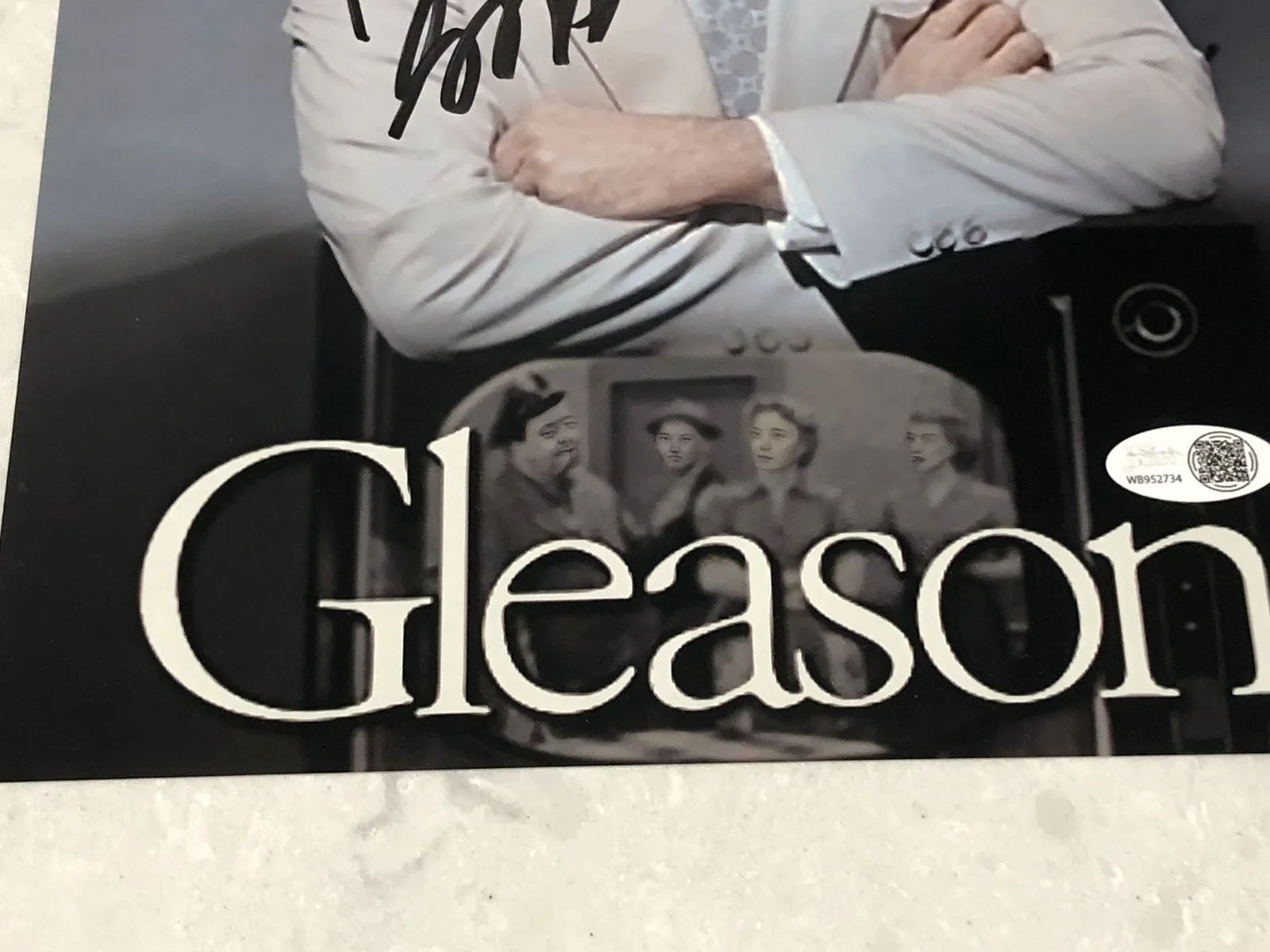 Brad Garrett — BRAD GARRETT SIGNED 8X10 PHOTO ACTOR JACKIE GLEASON 2002 CBS TV FILM JSA, изображение 3
