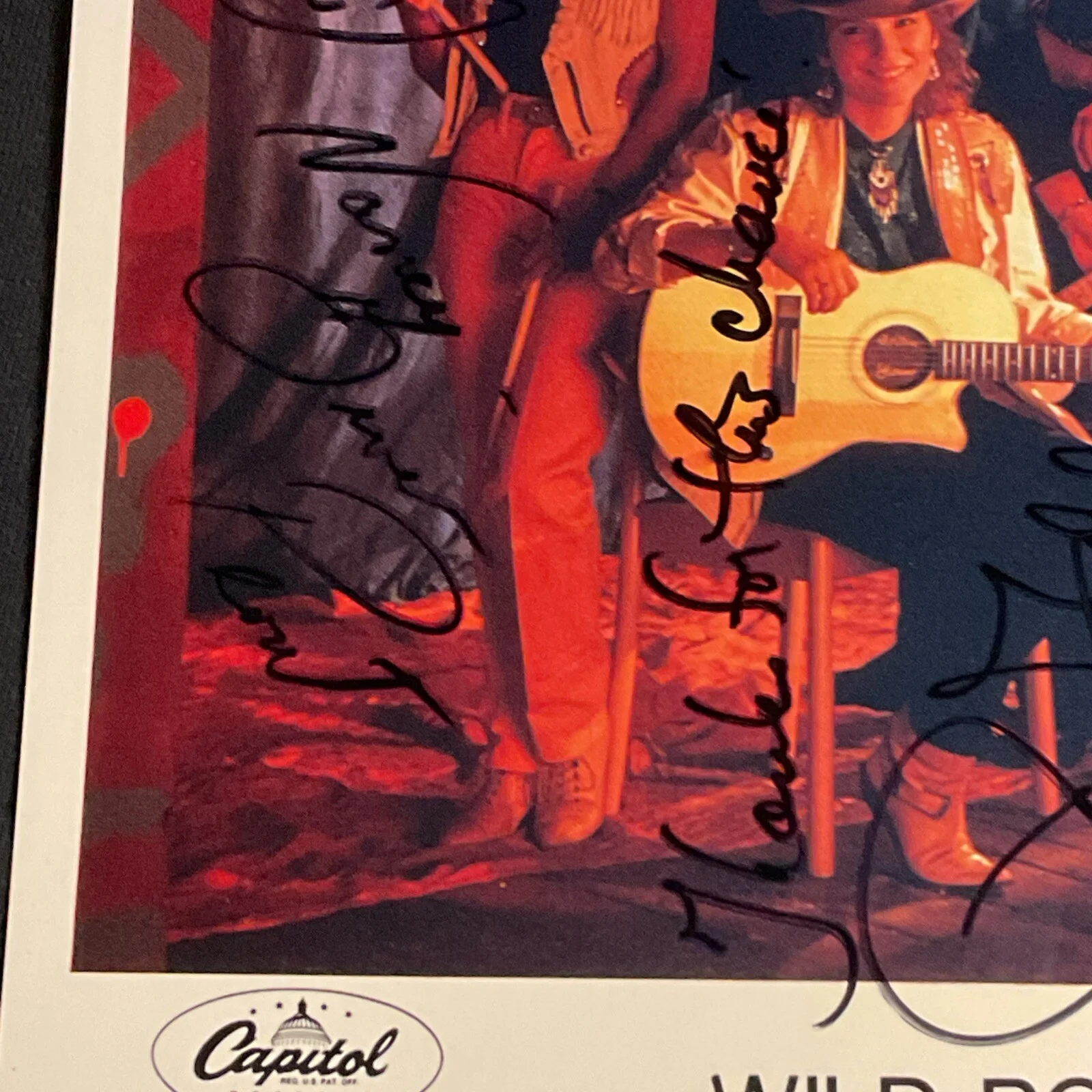 Wild Rose Band Autograph Photo 8x10 Musician Signed Stars Inscribed Authentic, image 3