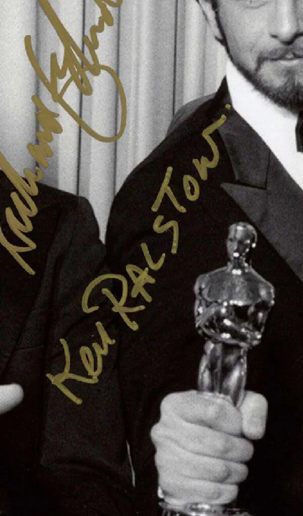 EDLUND RALSTON MUREN TIPPETT SIGNED 11x14 PHOTO ILM OSCAR STAR WARS BECKETT BAS, изображение 3