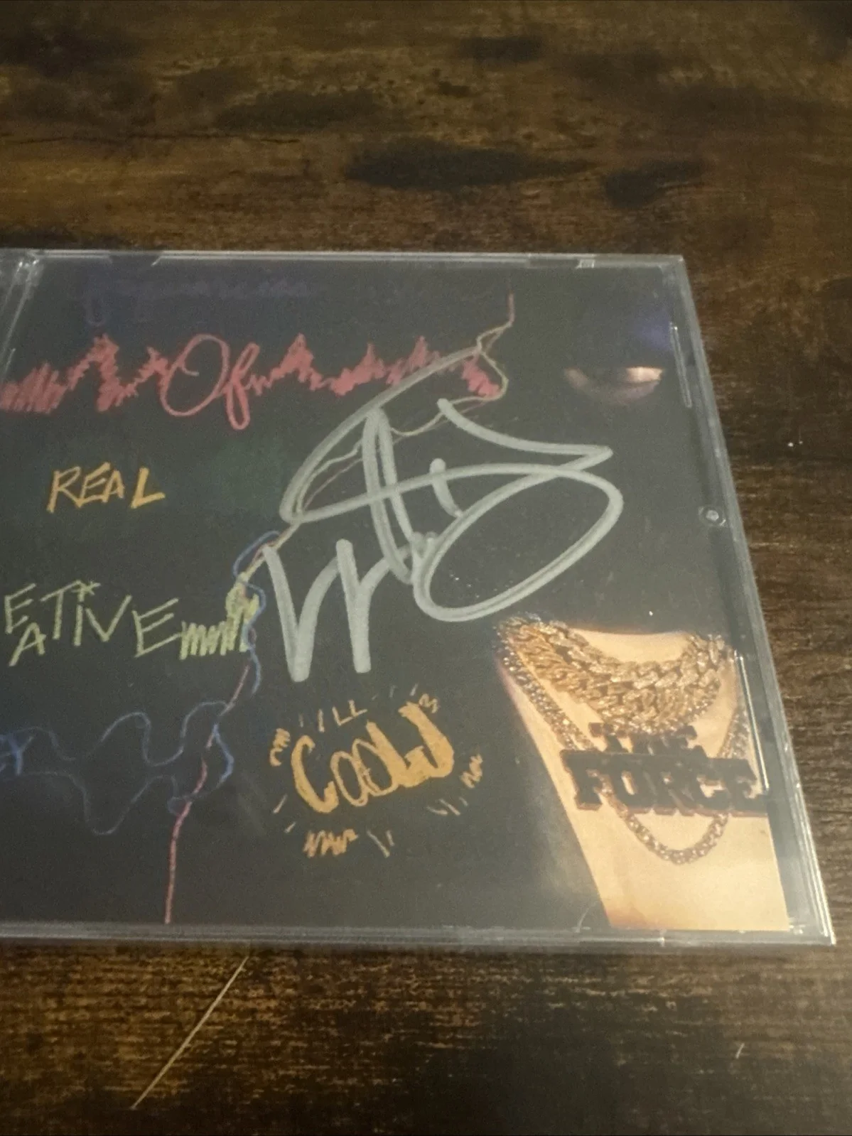 LL COOL J 2024 "THE FORCE" SIGNED/ AUTOGRAPH Exclusive CD Sealed New, image 2