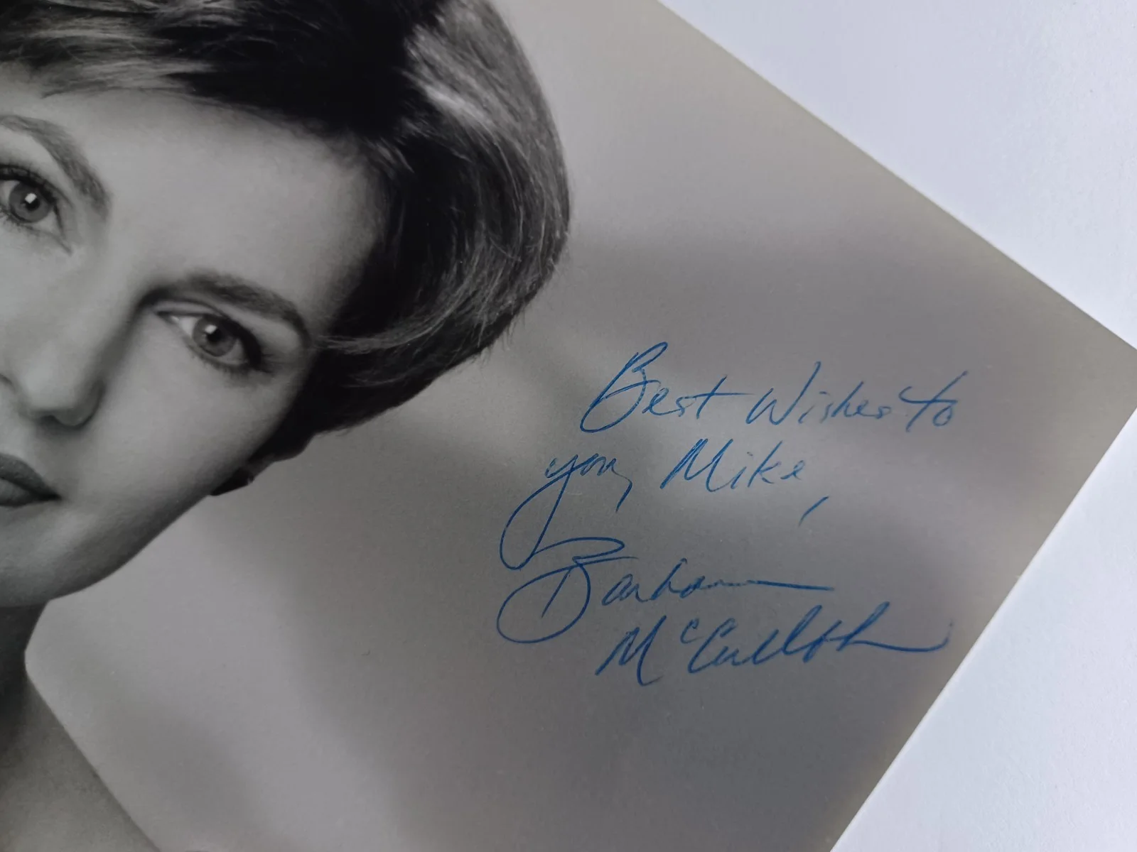 Barbara McCullough Signed 8x10 Photo - Actress, image 2