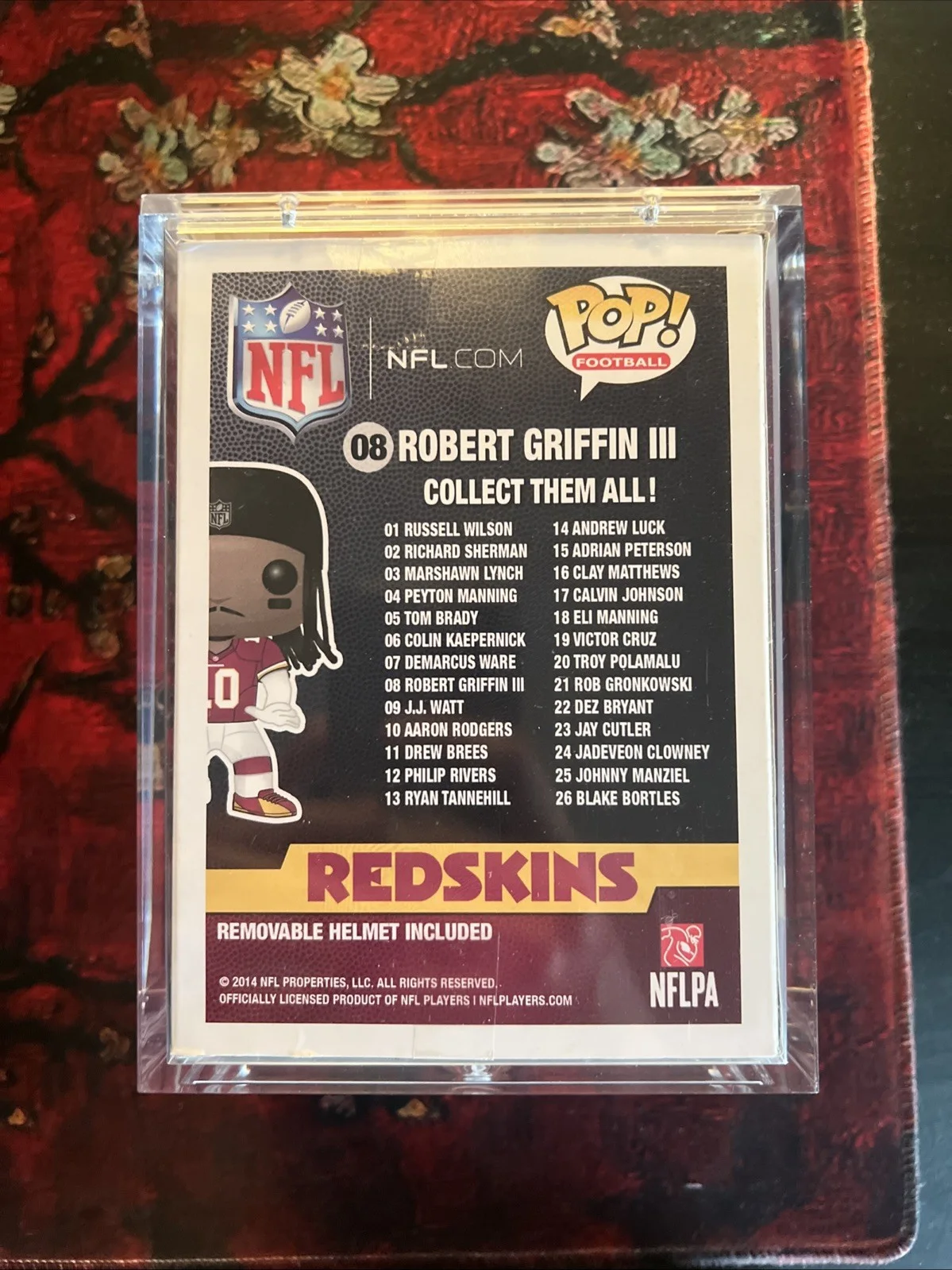 Signed Robert Griffin III Funko Pop Beckett Authentication, image 3