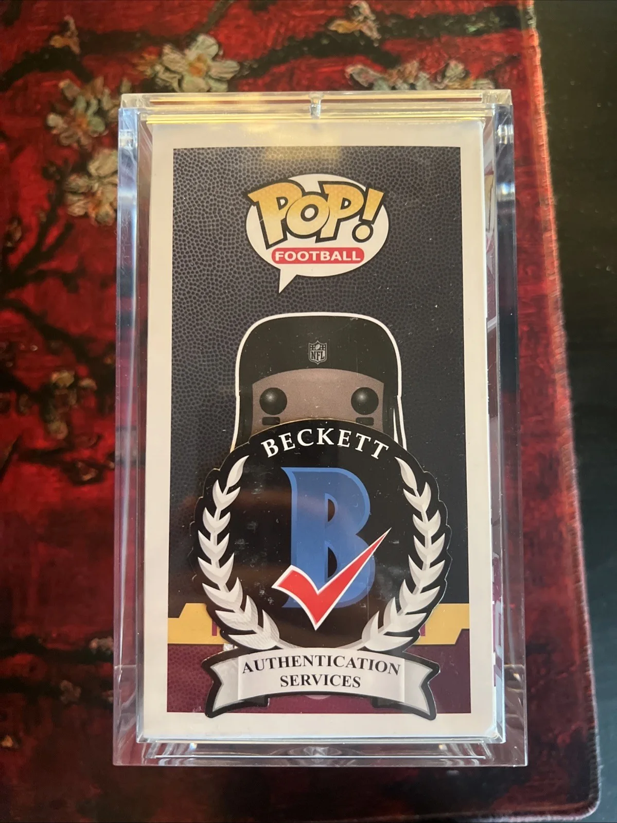 Signed Robert Griffin III Funko Pop Beckett Authentication, image 4