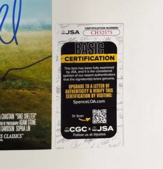 MICHAEL SHANNON — MICHAEL SHANNON Authentic Hand-signed "TAKE SHELTER" 12x18 Photo (JSA COA), image 2
