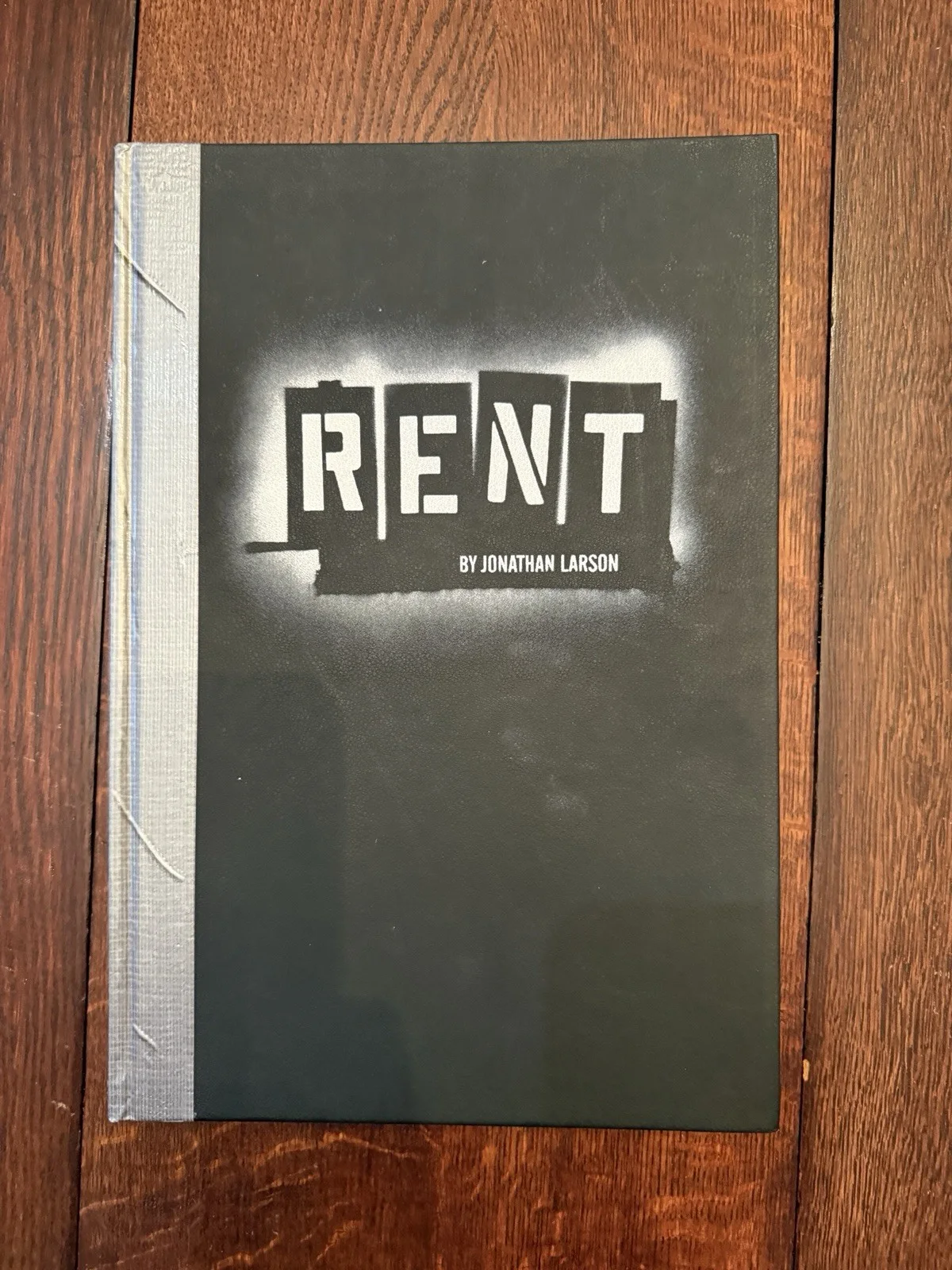 RENT Book Signed By Anthony Rapp And Adam Pascal Fall 2009 Tour, image 2