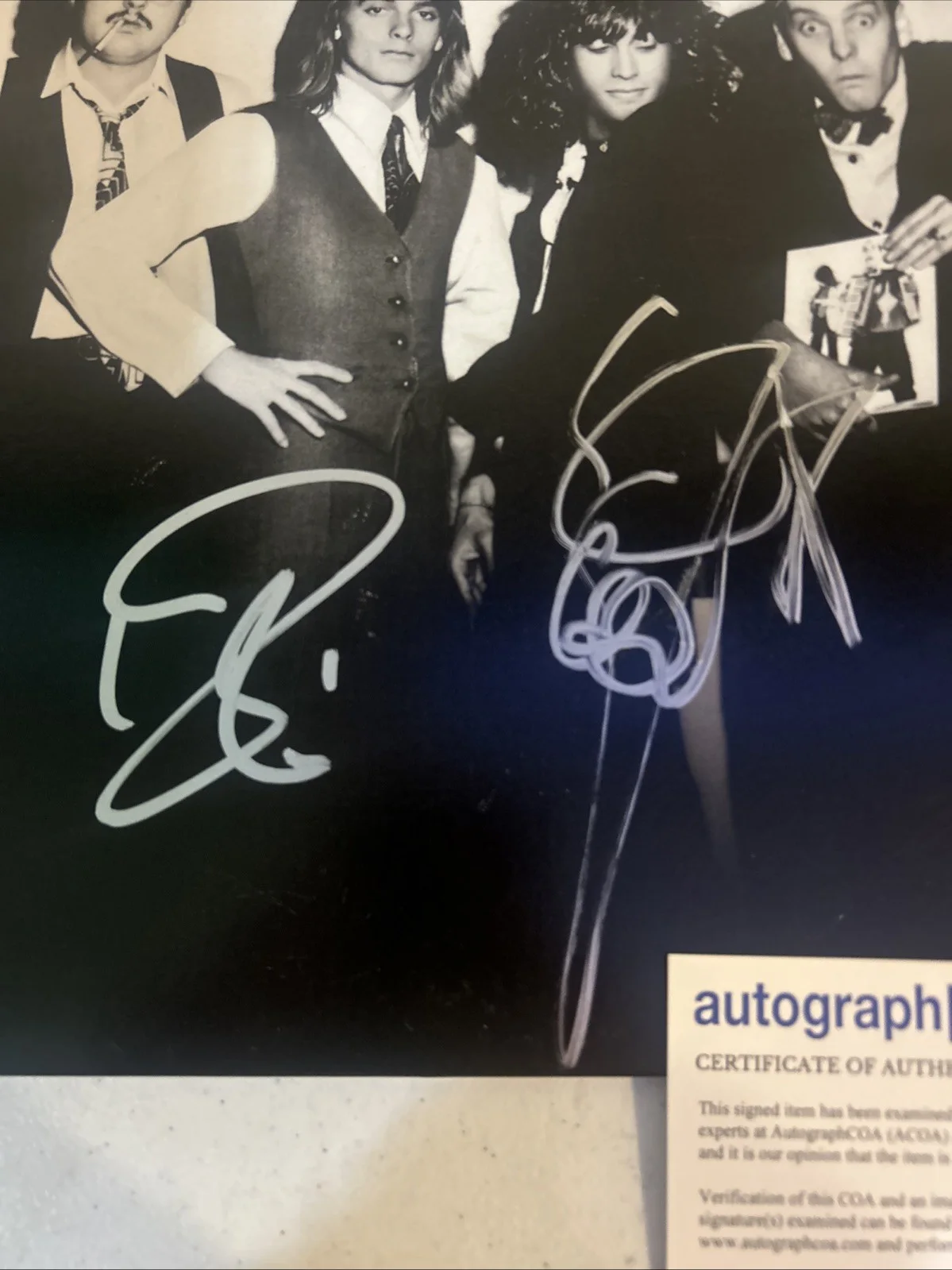 CHEAP TRICK SIGNED AUTOGRAPH VINYL ALBUM ACOA ROBIN ZANDER RICK NIELSEN, image 3