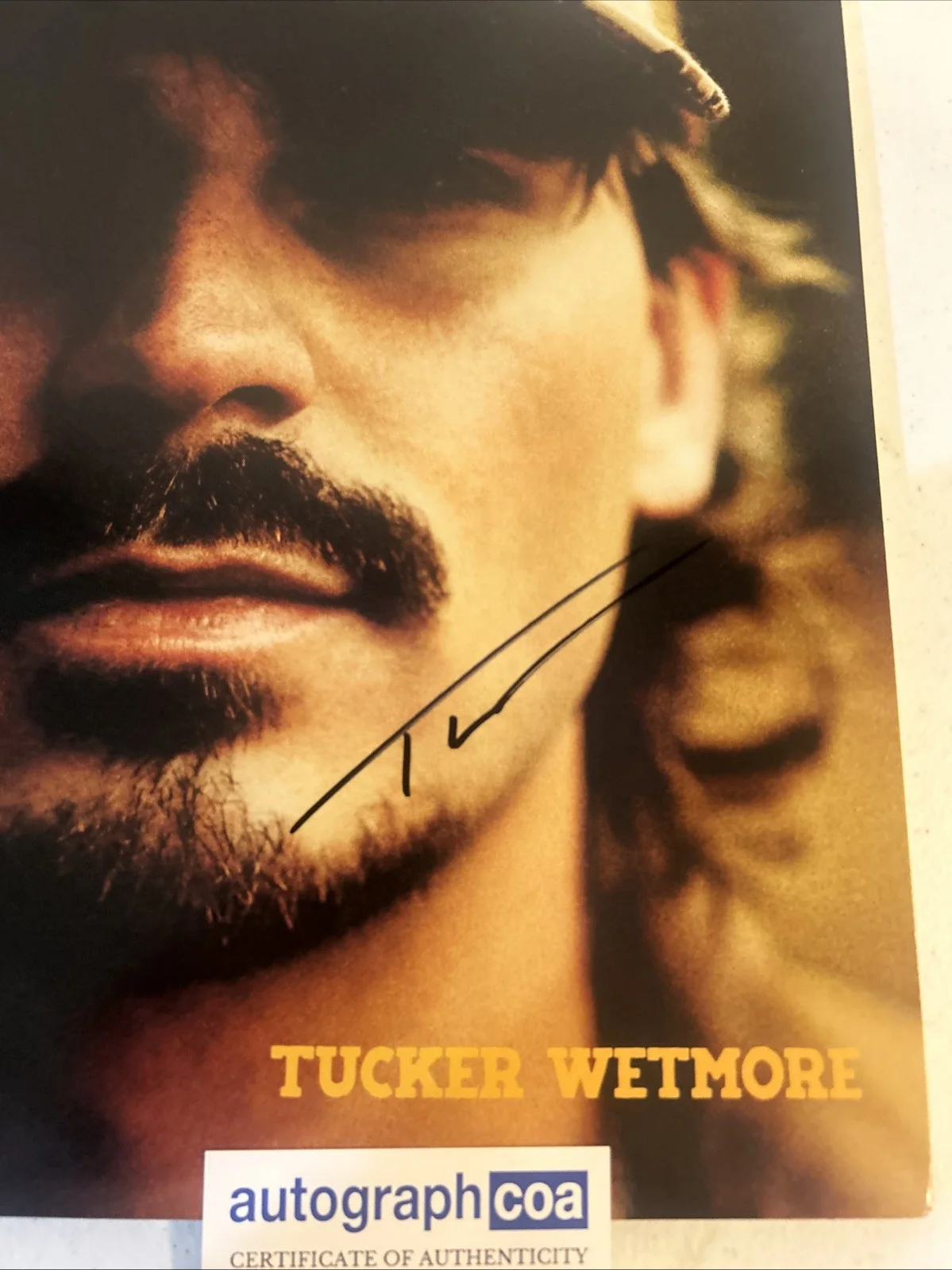 TUCKER WETMORE SIGNED AUTOGRAPH VINYL ALBUM ACOA WHAT NOT TO RECORD LP, изображение 3