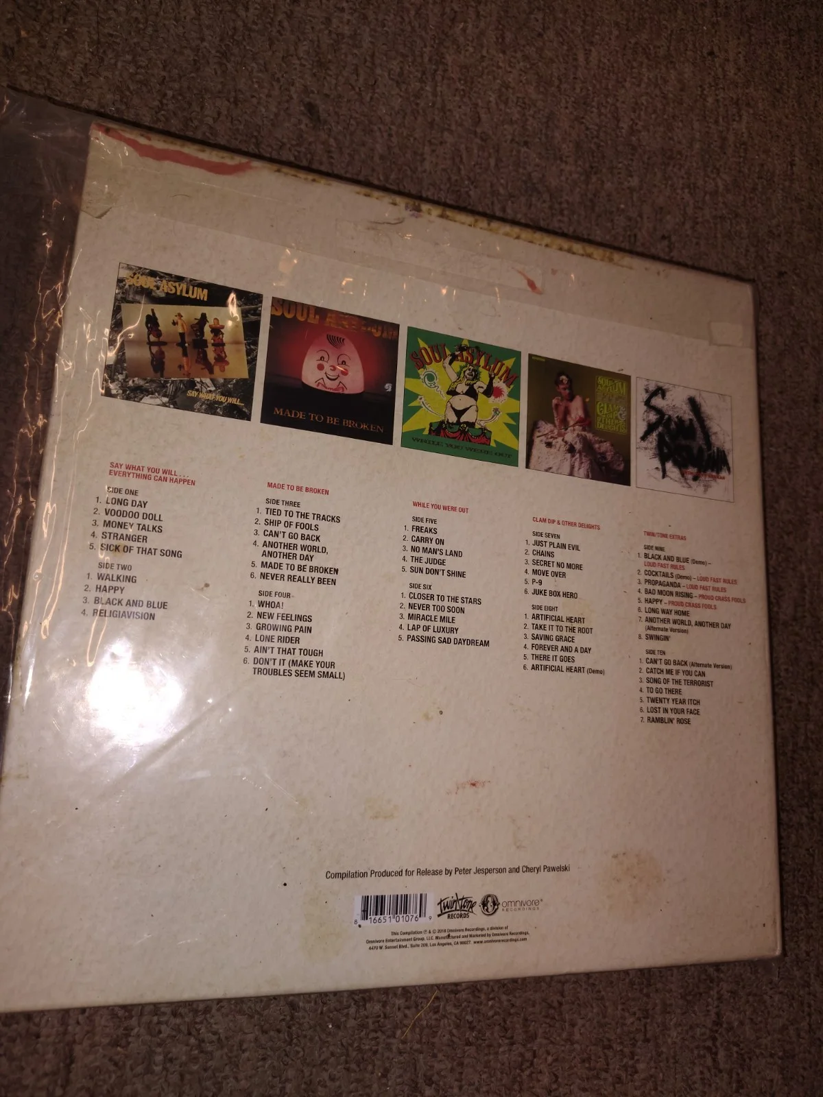 Vintage Autographed Soul Asylum Album Set, image 4