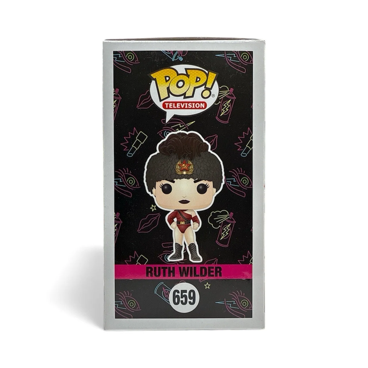 Alison Brie — Alison Brie Autograph Signed GLOW Ruth Wilder Funko Pop with Beckett COA, image 3