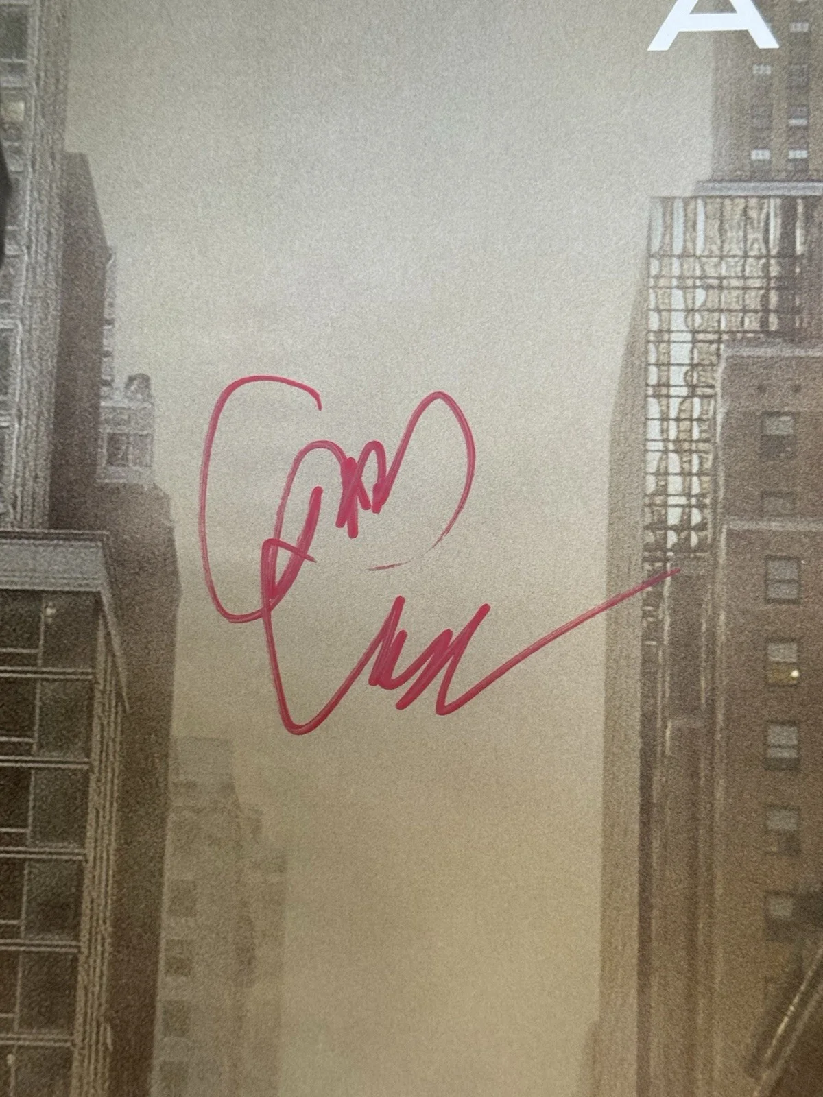 Evan Peters & Greta Lee signed poster Tron: Acres 24x36 One Side Autograph, изображение 2
