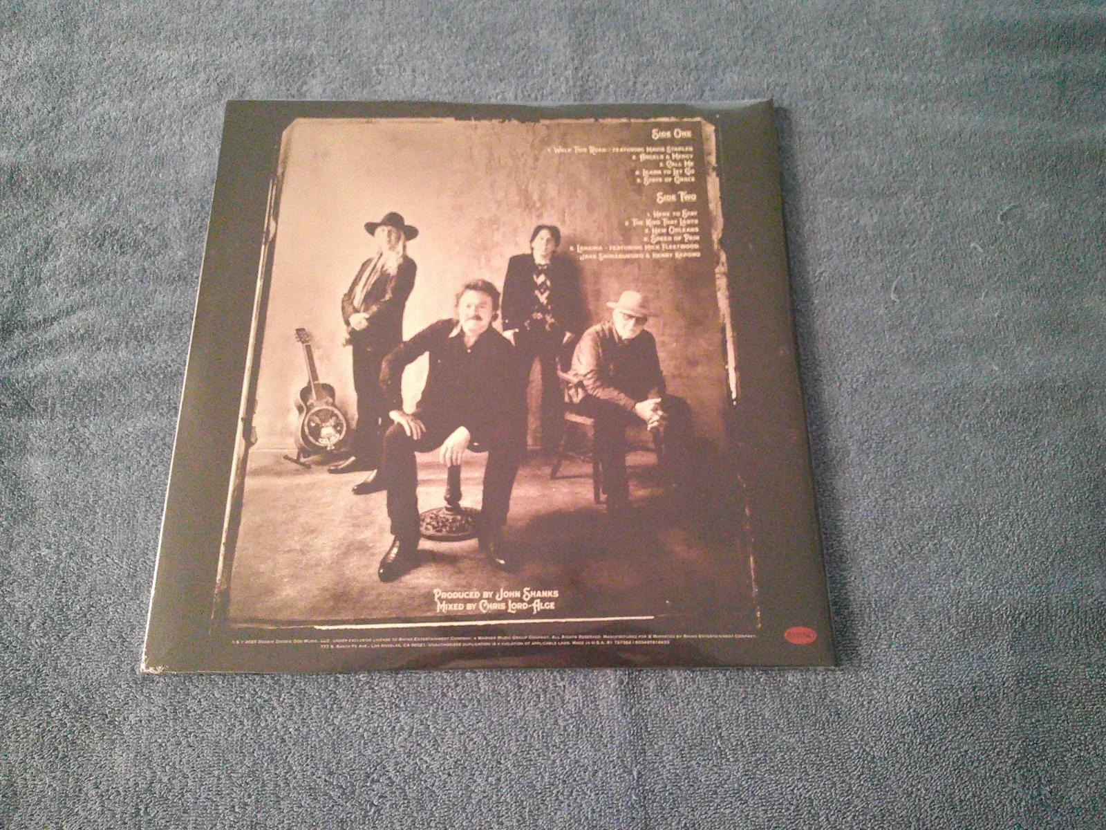 DOOBIE BROTHERS BAND - SIGNED WALK THIS ROAD - INSERT - VINYL LP ALBUM JSA COA, image 2
