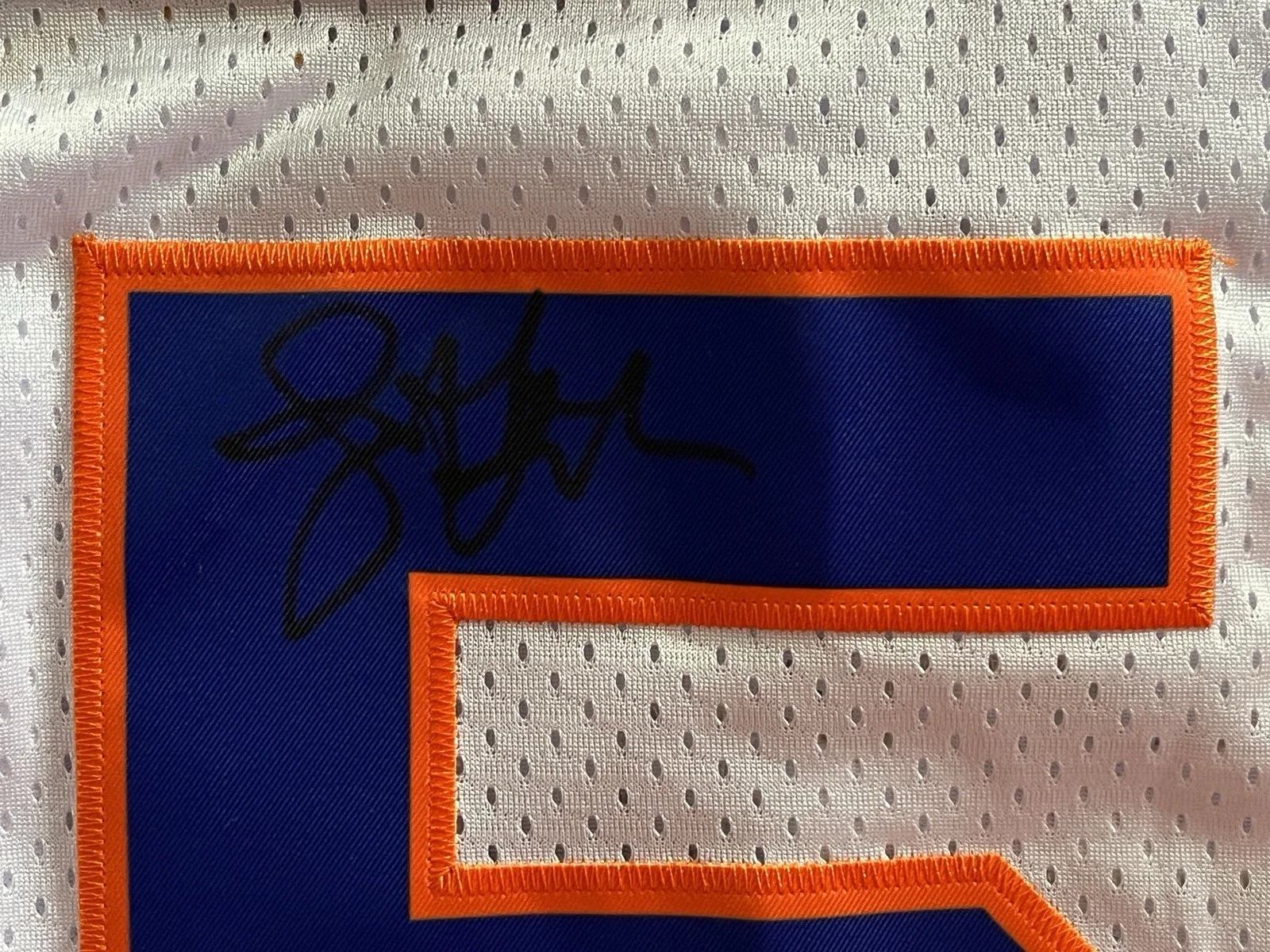 Jonathan Loughran — JONATHAN LOUGHRAN SIGNED THE WATERBOY MUD DOGS JERSEY ROBIDEAUX SANDLER ACOA L, image 5