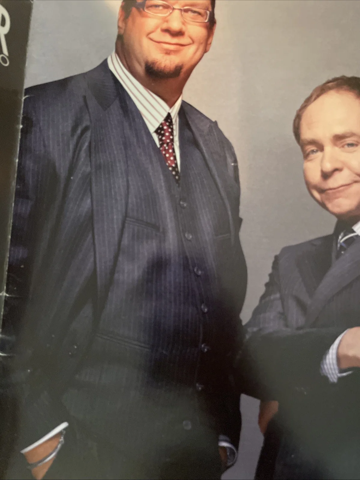 PENN, TELLER — PENN & TELLER SOUVENIR BOOKLET RARE RIO Club Show Las Vegas, изображение 2