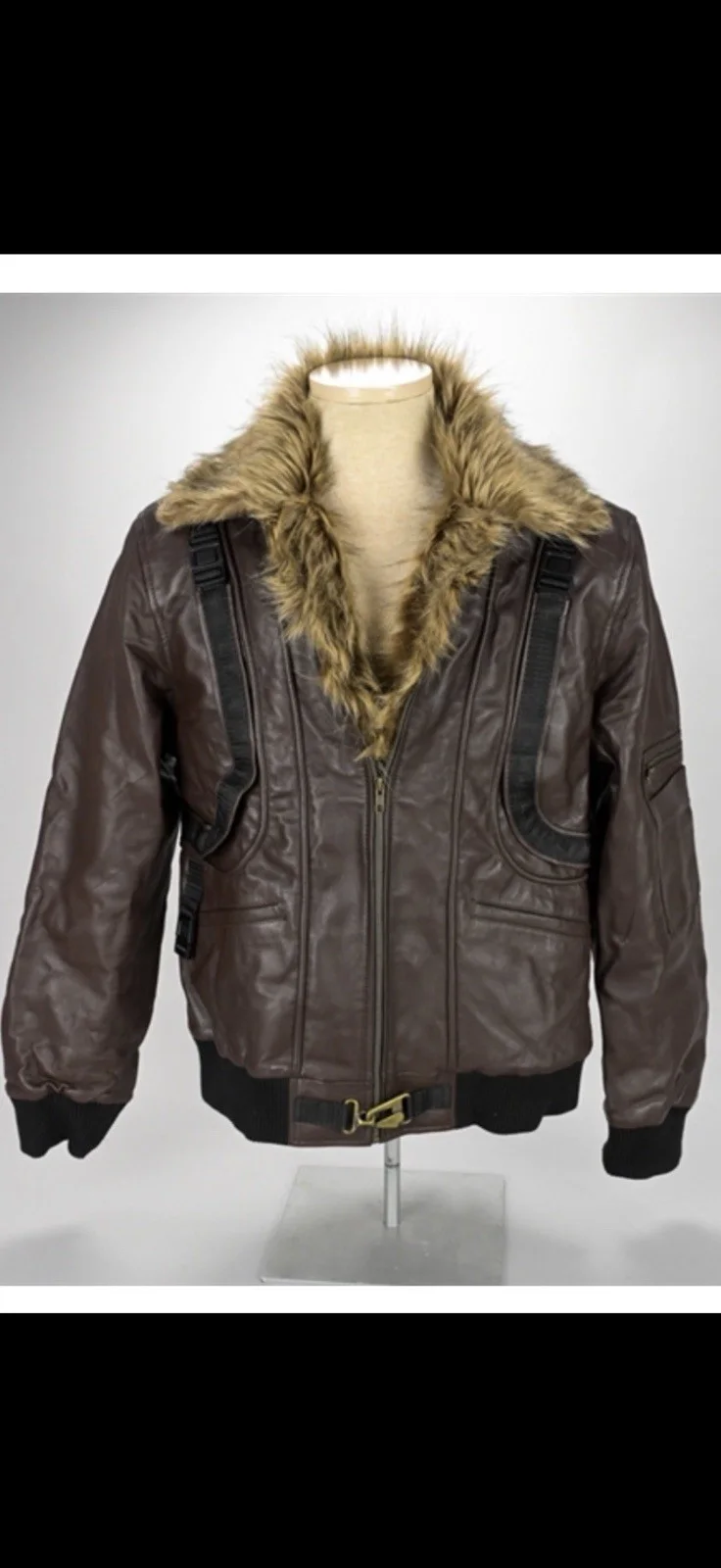 Michael Keaton — Michael Keaton Signed Vulture Jacket From Spiderman Homecoming CA COA, image 2