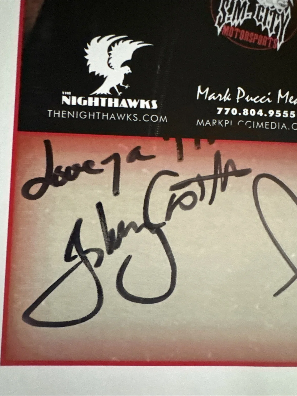 Rare 12”x18” Jazz Band The Nighthawks Signed Tour Poster Last Train Bluesville, изображение 3