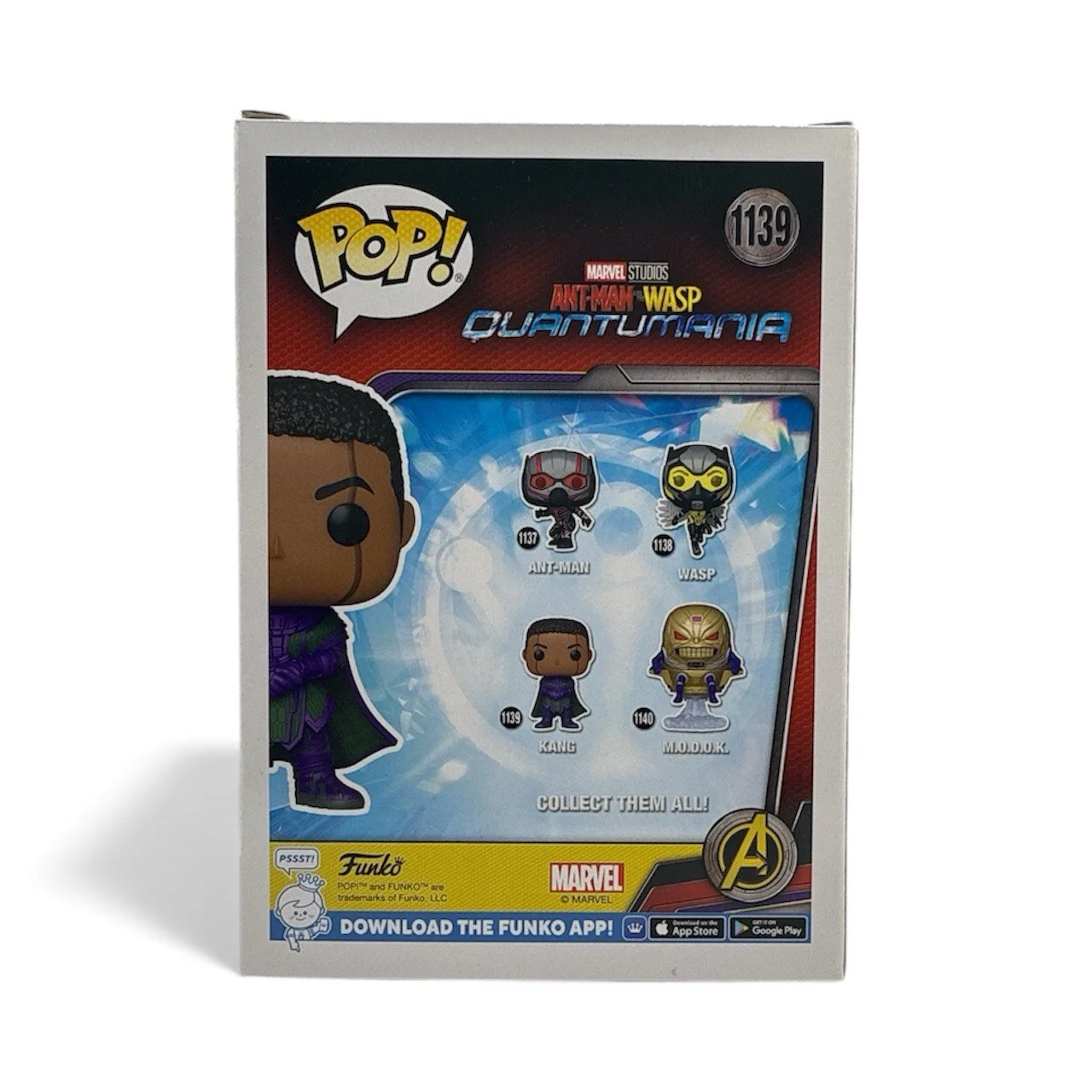 Jonathan Majors — Jonathan Majors Autograph Signed Ant-Man Wasp Kang Funko Pop PSA COA, изображение 2
