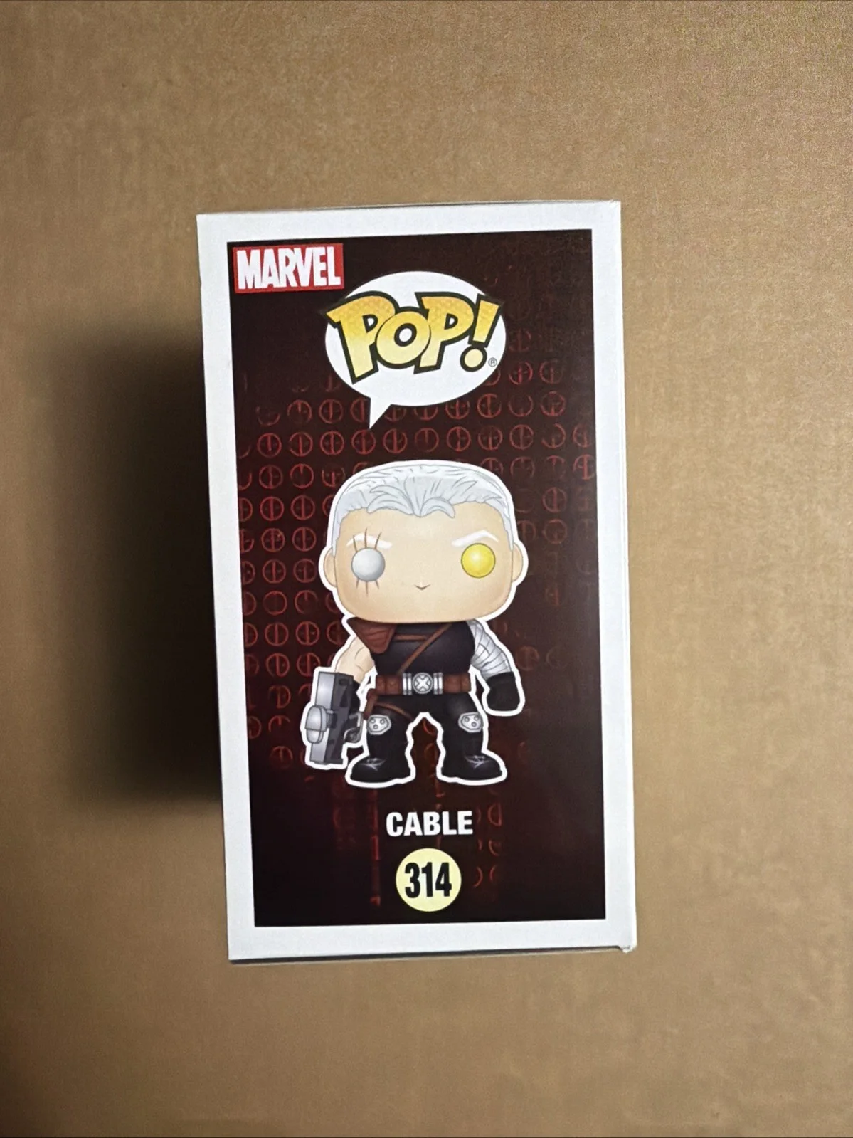Josh Brolin — Josh Brolin Signed/Autographed Funko Pop! Deadpool Cable 314. Beckett COA. Rare, image 4