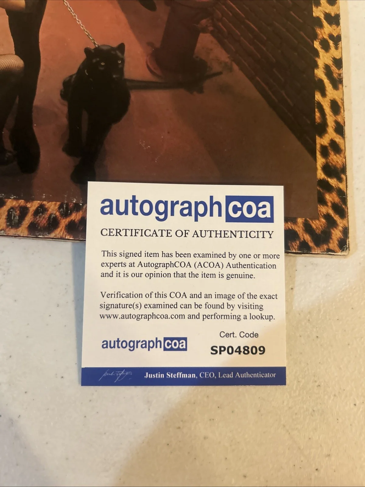 KEVIN CRONIN REO SPEEDWAGON SIGNED AUTOGRAPH VINYL ALBUM ACOA NINE LIVES RECORD, изображение 5