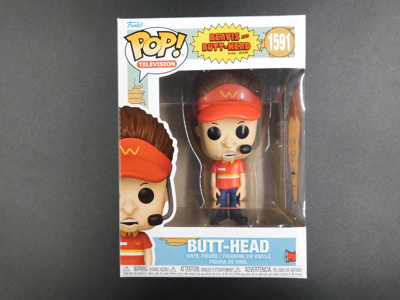 Jeff Brennan — Jeff Brennan Remark Artwork Sketch Signed Funko Pop 1591 Beavis & Butt-Head, изображение 3