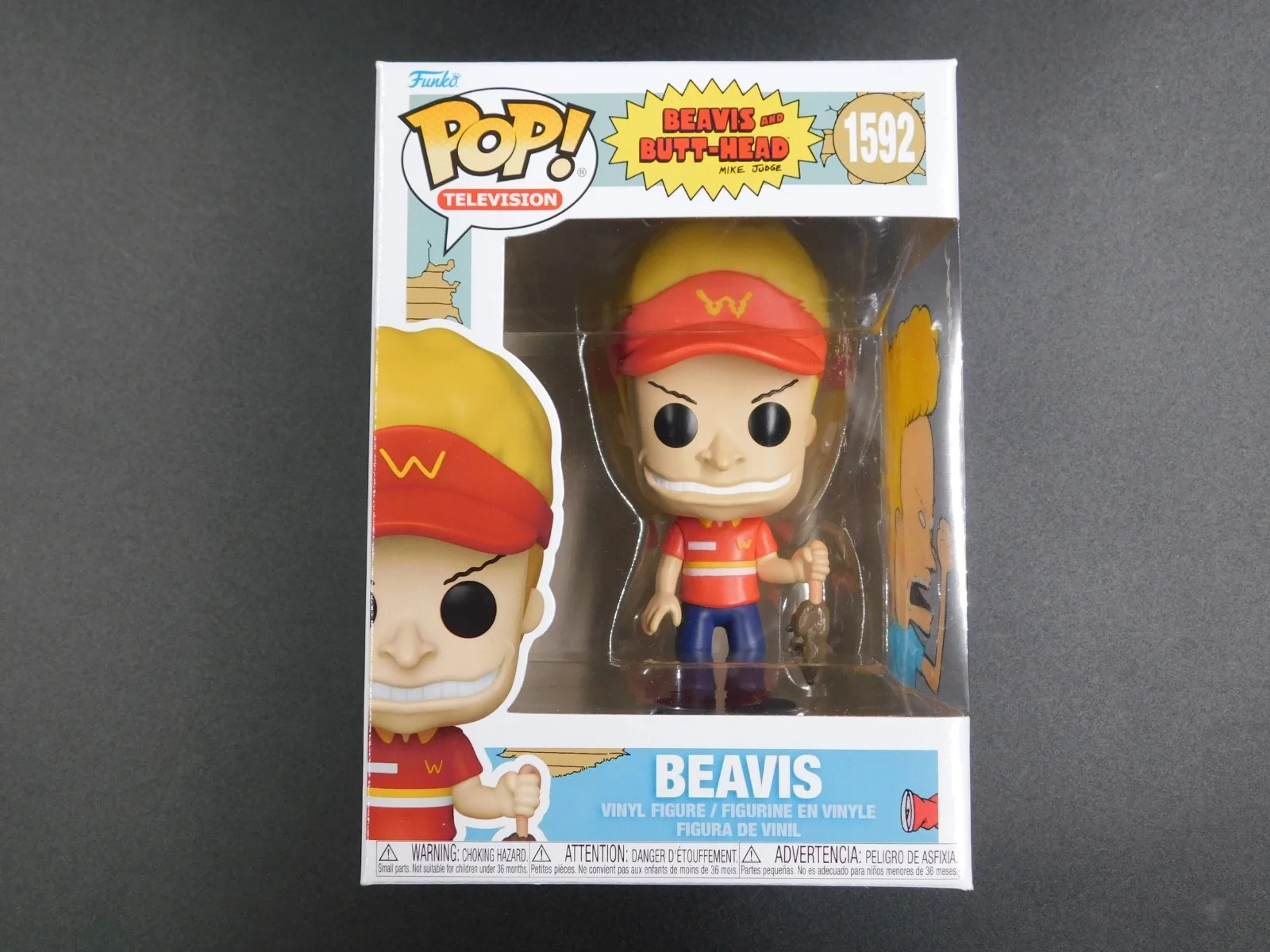Jeff Brennan — Jeff Brennan Remark Artwork Sketch Signed Funko Pop 1592 Beavis & Butt-Head, изображение 3