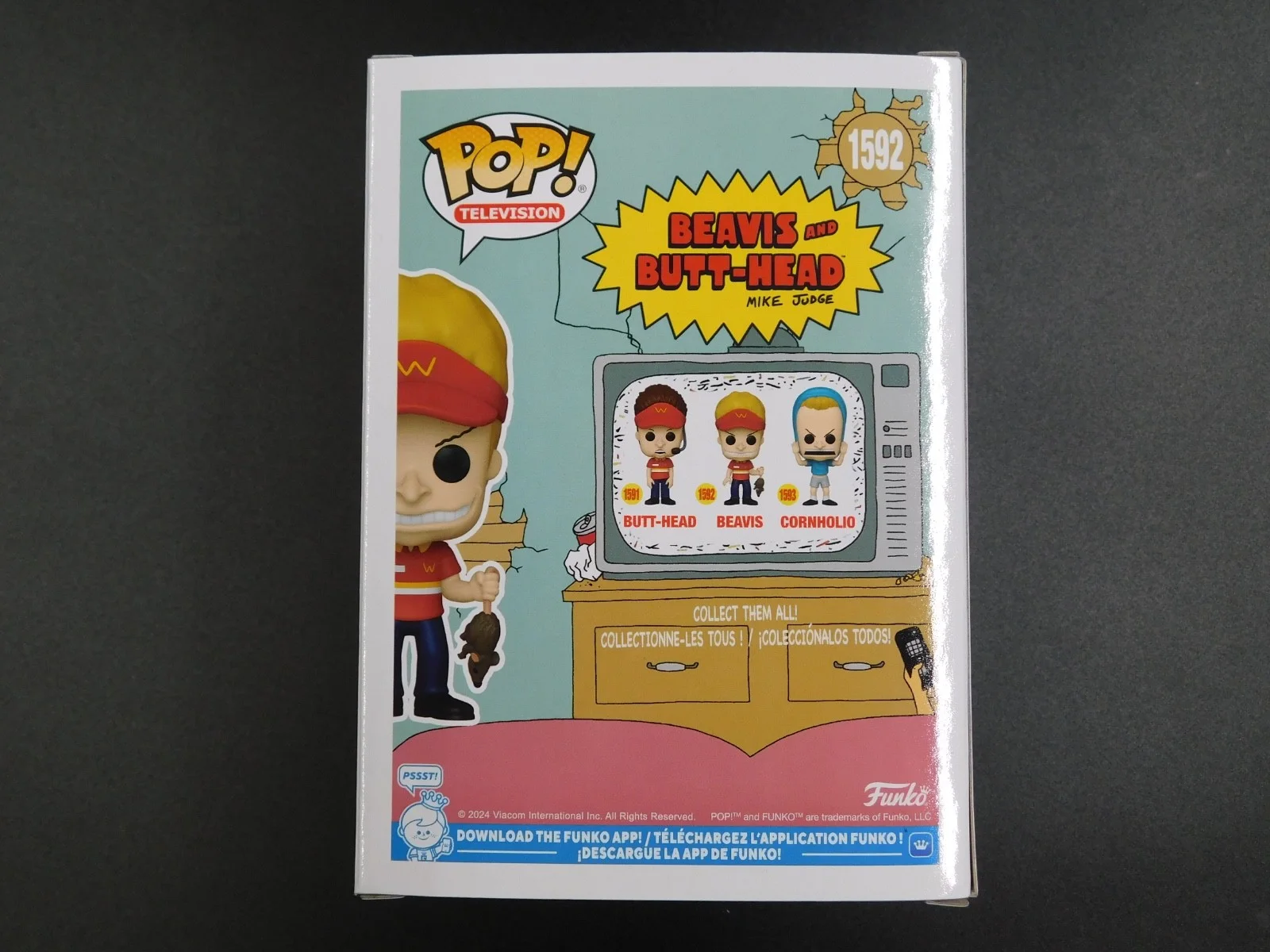 Jeff Brennan — Jeff Brennan Remark Artwork Sketch Signed Funko Pop 1592 Beavis & Butt-Head, изображение 4