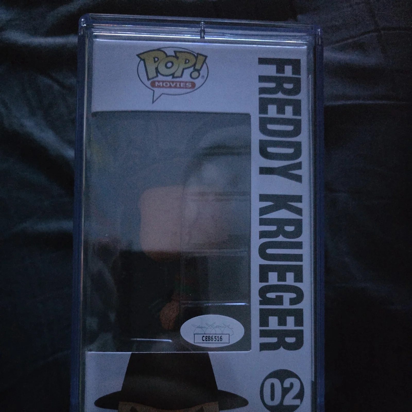 A Nightmare On elm Street Funko pop signed Patricia Arquette And Jsu Garcia JSA, изображение 2