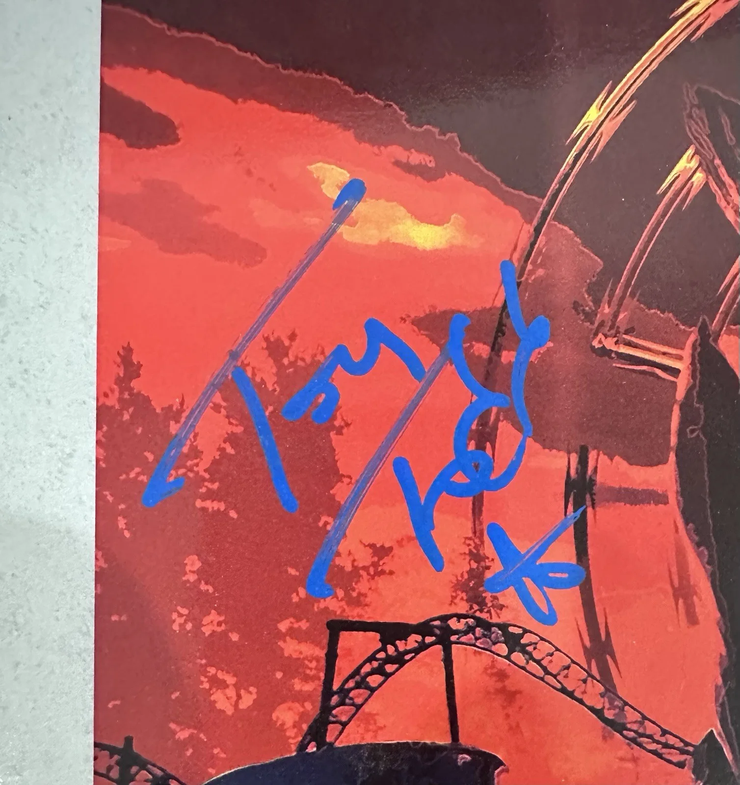 Hell Fest 11x17” Poster SIGNED! Tony Todd & Gregory Plotkin SHIPS IN TOP LOADER!, image 2