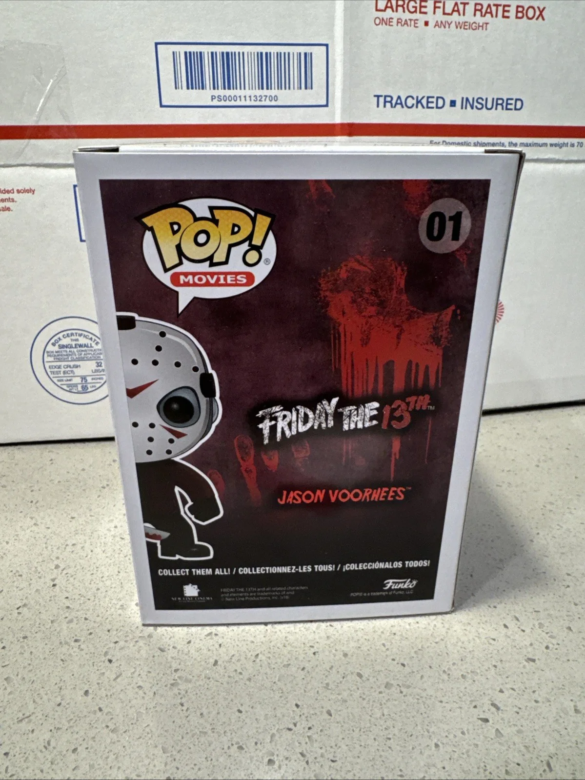 Ari Lehman — Ari Lehman signed inscribed Funko Pop #01 Friday The 13th W/ COA Jason Voorhees, изображение 3